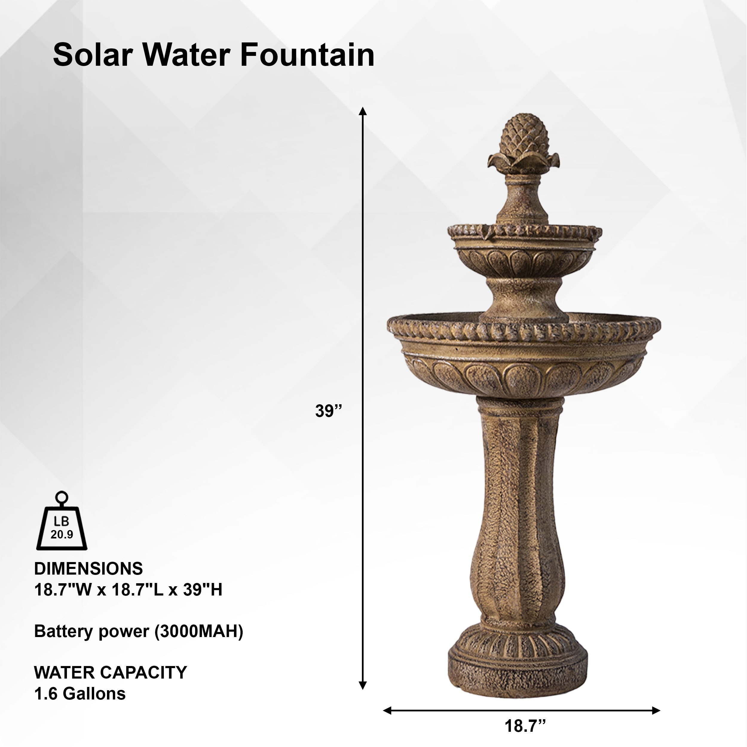 XBrand FT2464 fountains - View #2