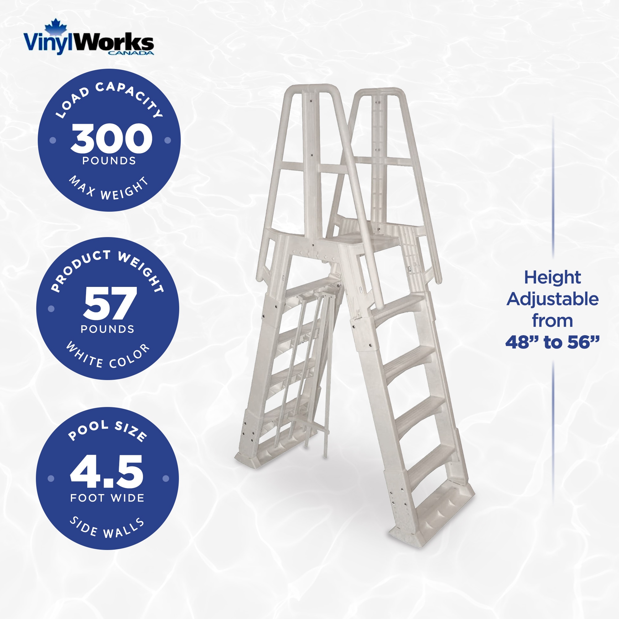 Vinyl Works 76998 Above-Ground-Pool-Lad-Steps - View #3