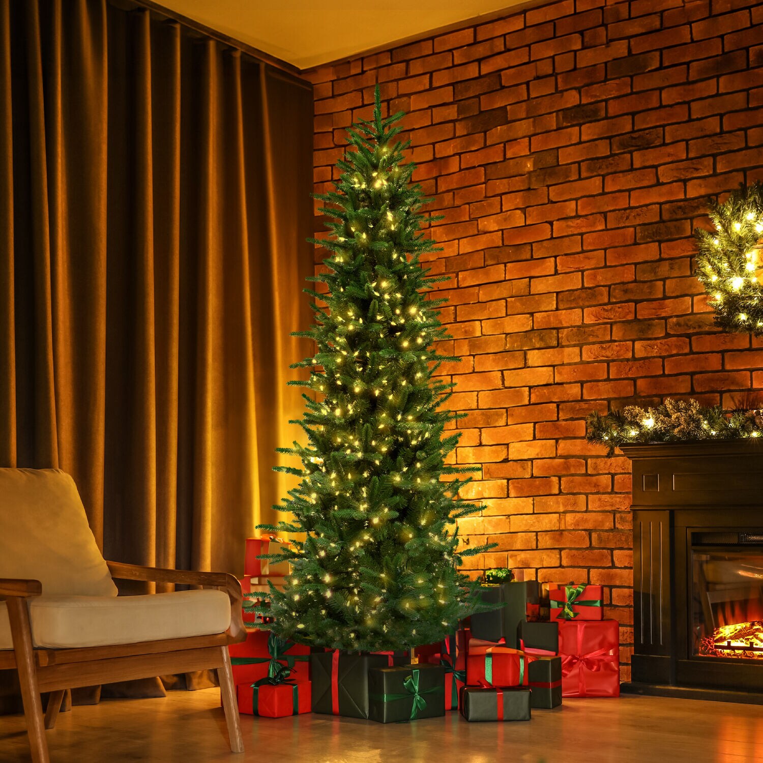 Fraser Hill Farm FFCP075-5GR Artificial-Christmas-Trees - View #8