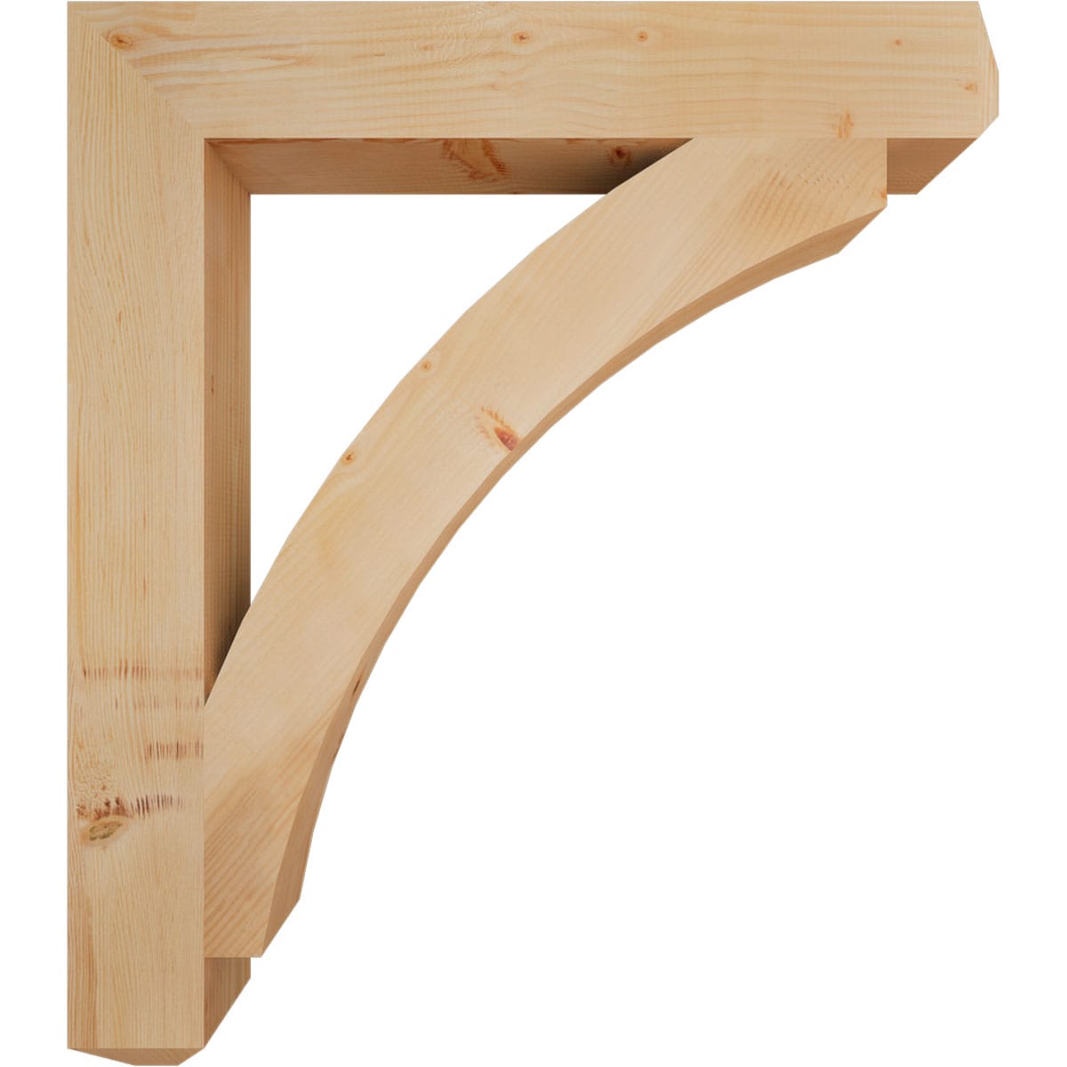 Ekena Millwork BKT06X42X48THR04SDF Exterior-Brackets-Braces - View #3
