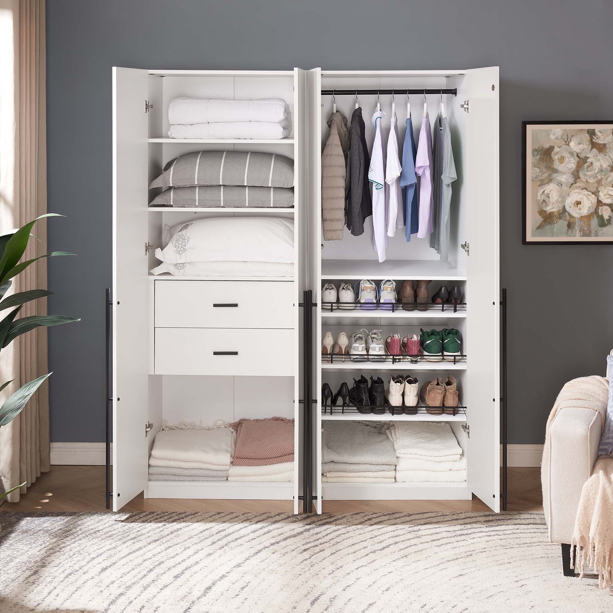 Manhattan Comfort 2-WC0013-WH Bedroom-Sets - View #7