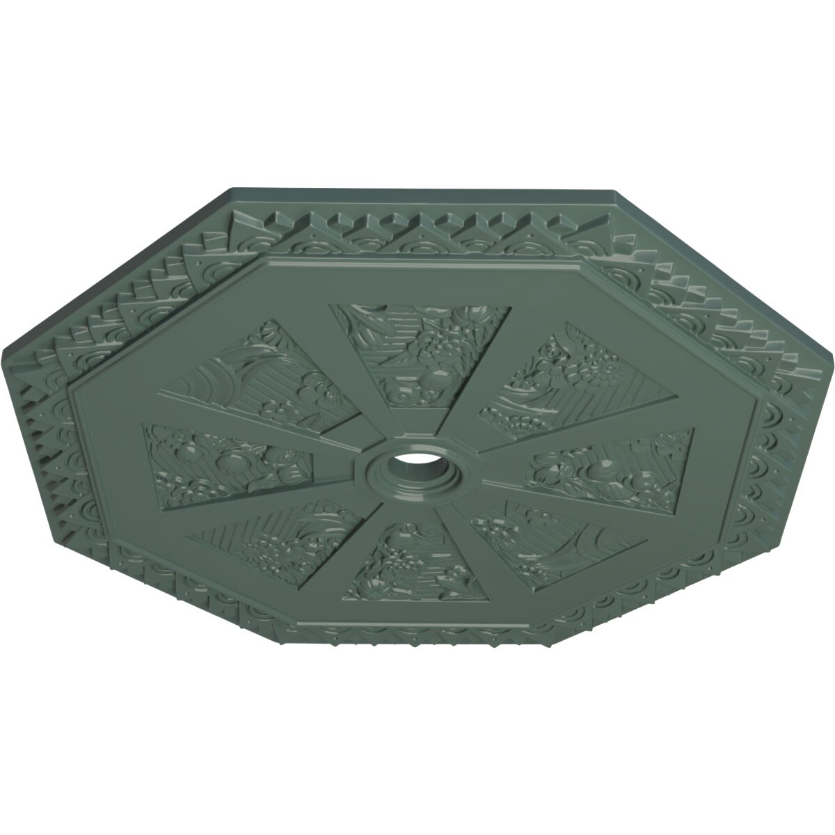 Ekena Millwork CM30SPCBF Ceiling-Medallions - View #2