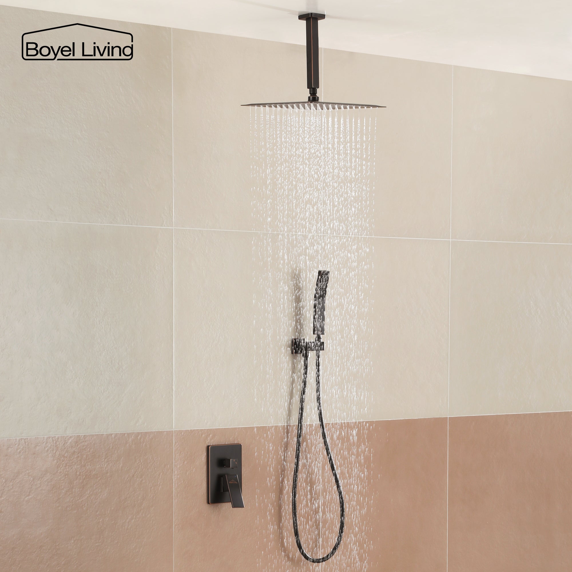 Boyel Living MS-A3806-12ORB Showerhead-Bar-Panels - View #4