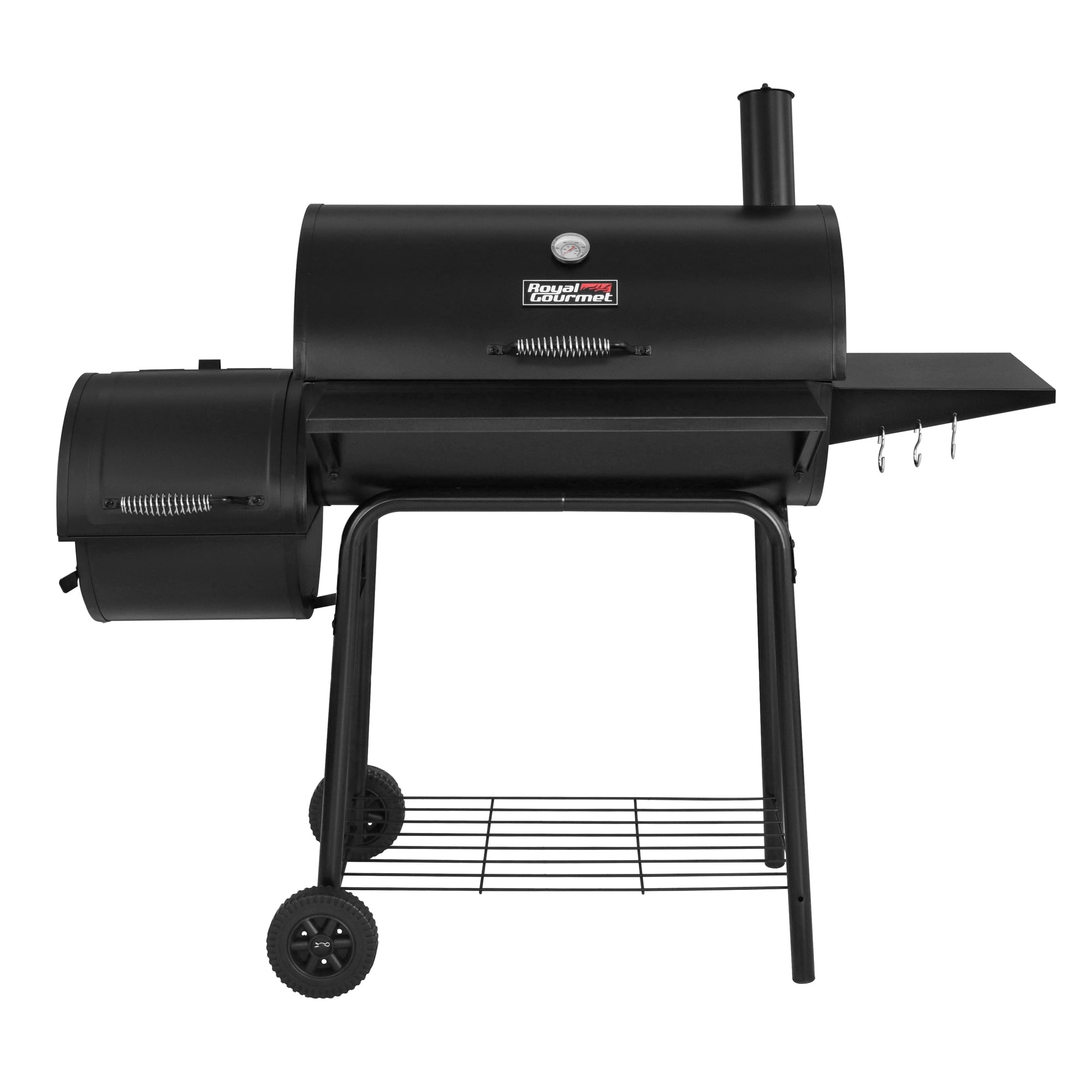 Royal Gourmet 24 in W Black Charcoal Grill in the Charcoal Grills