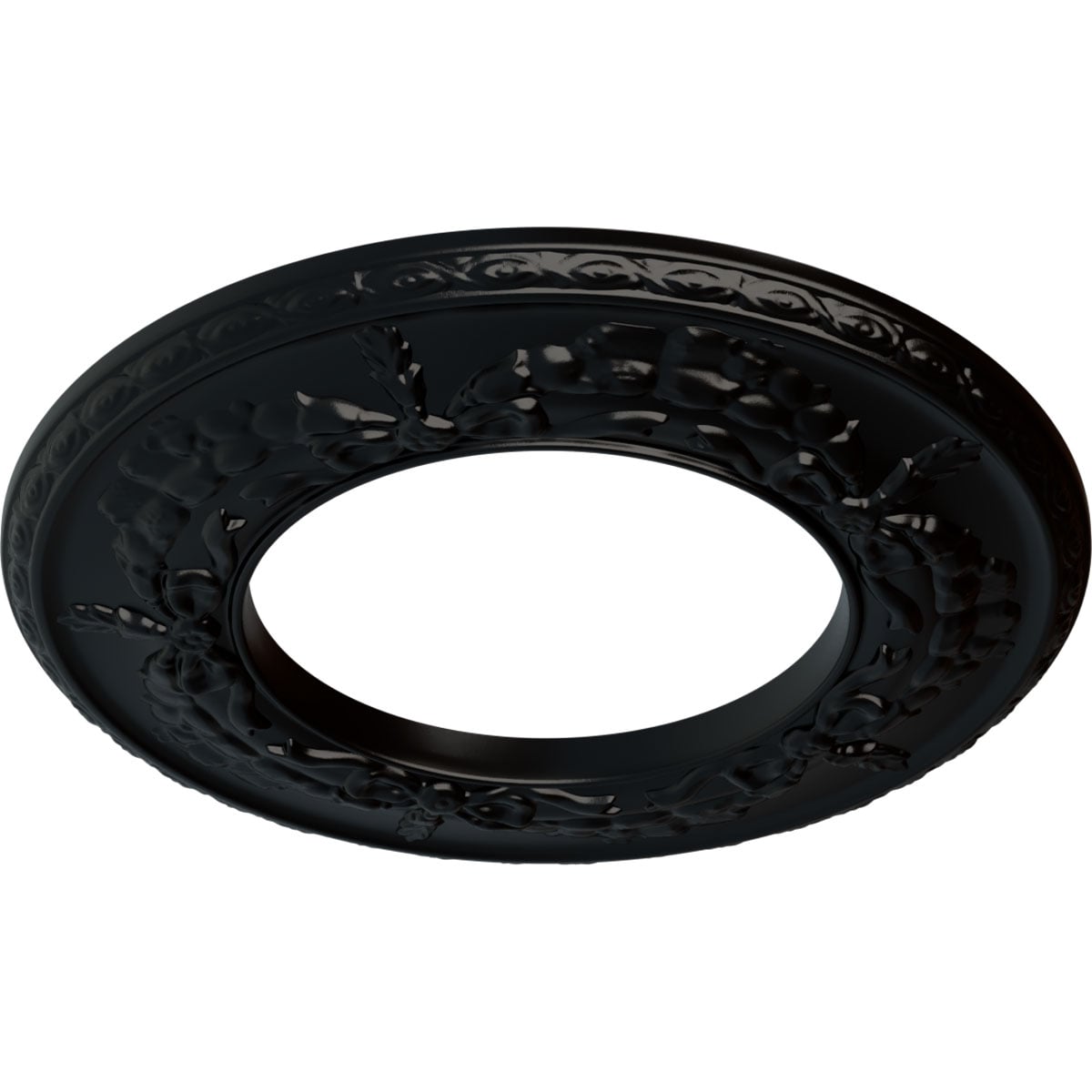 Ekena Millwork CM13SABLF Ceiling-Medallions - View #2