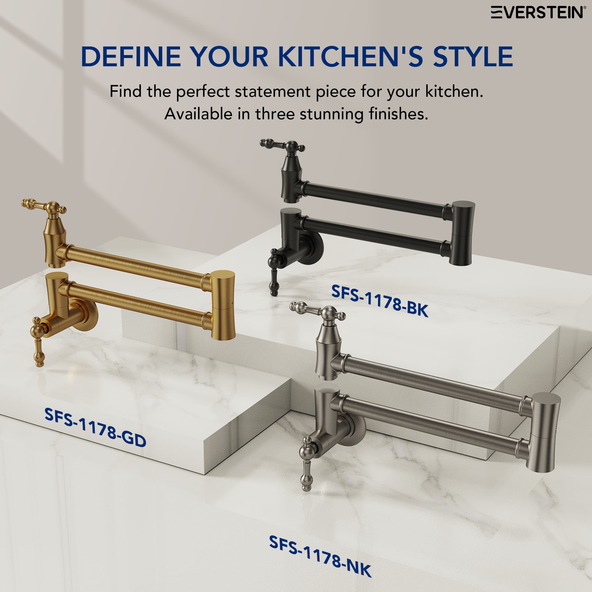 EVERSTEIN SFS-1178-NK Kitchen-Faucets - View #10