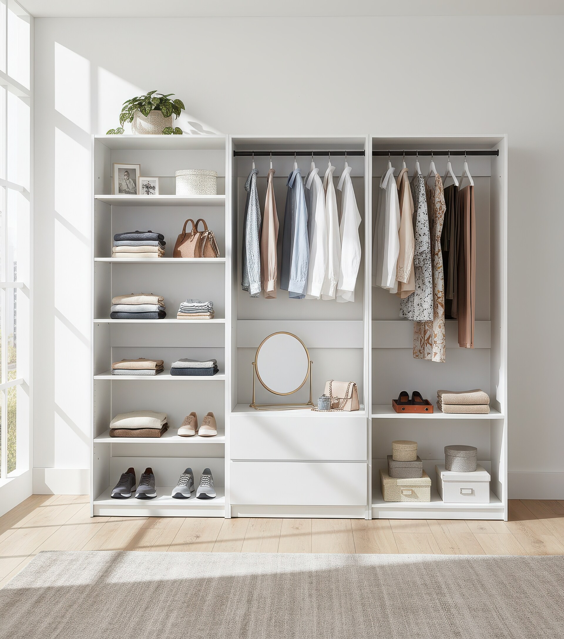 LOVMOR SF-J-B040S00146 Wood-Closet-Shelves - View #7