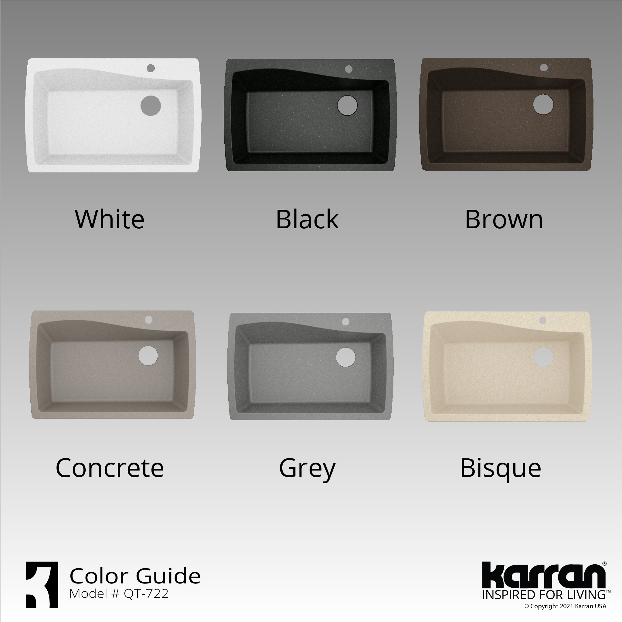 Karran QT-722-BI-PK1 Kitchen-Sinks - View #12