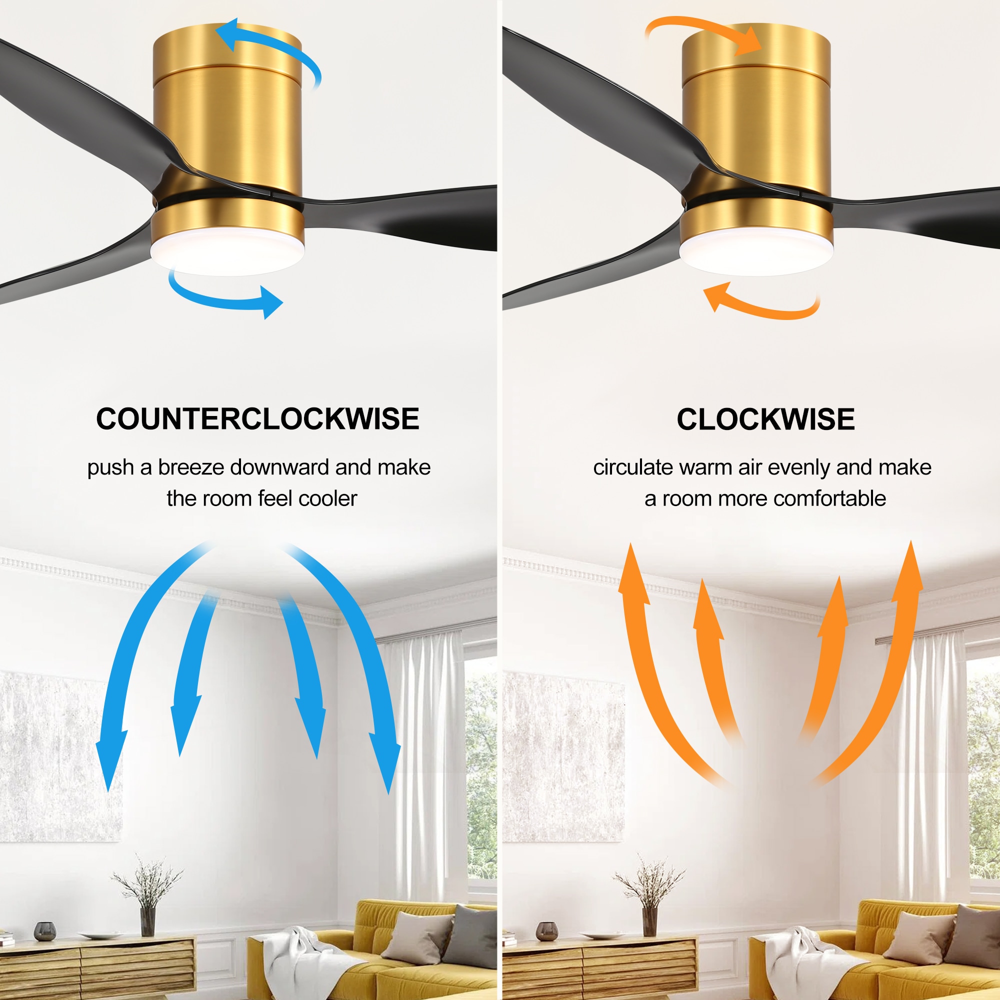 Breezary 30003-BK Ceiling-Fans - View #5