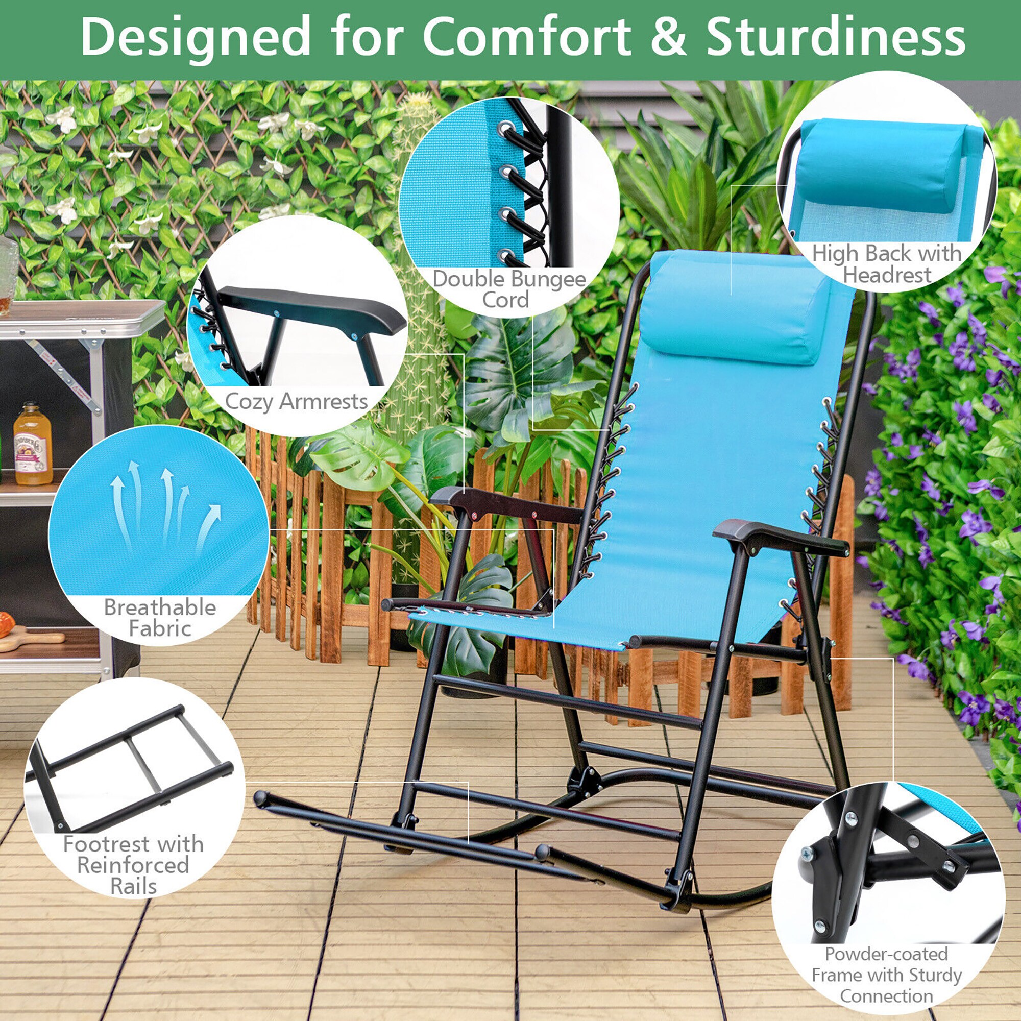 Clihome CL-OP71004NY Patio-Chairs - View #8