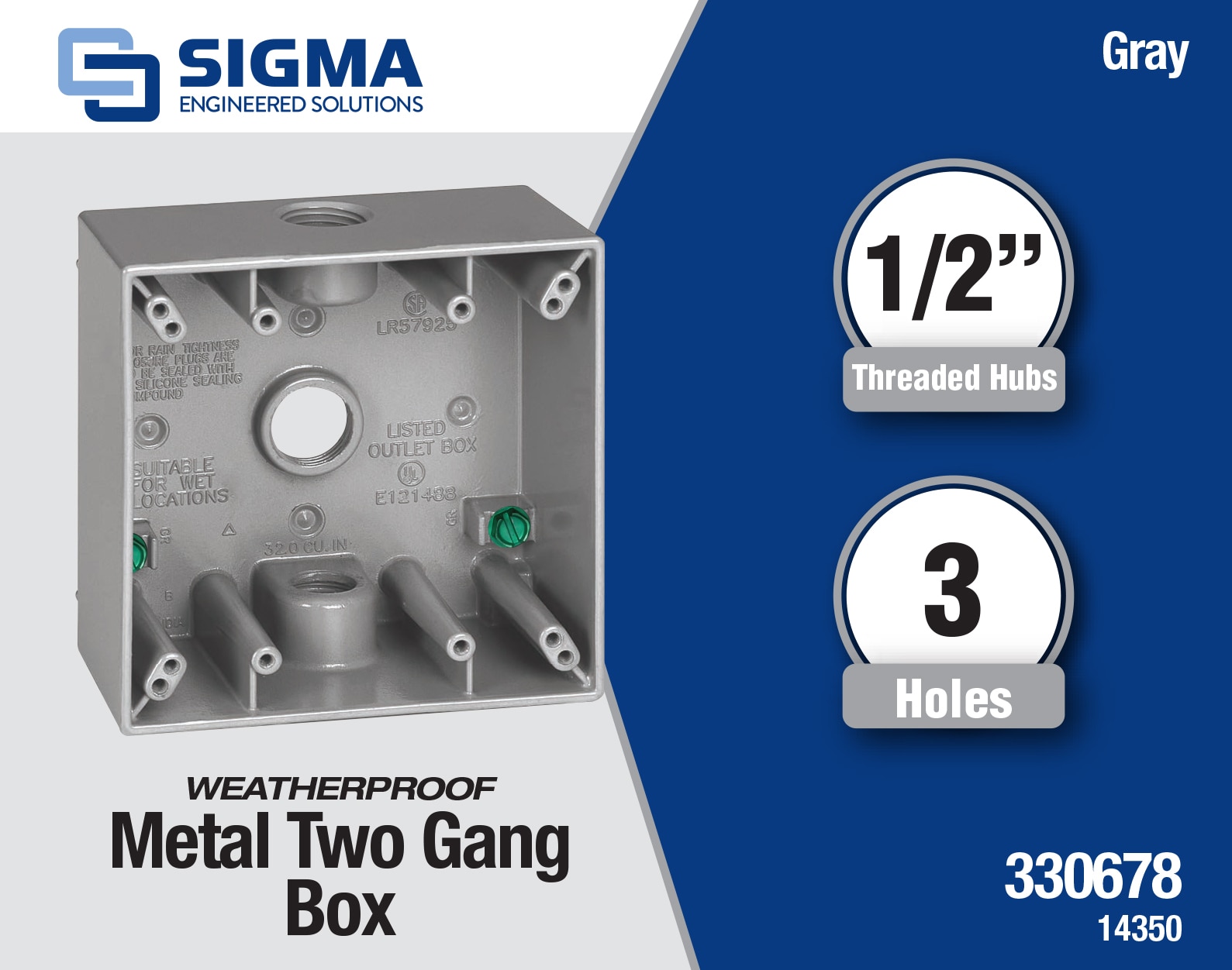 Sigma Engineered Solutions 14350 Electrical-Box - View #4