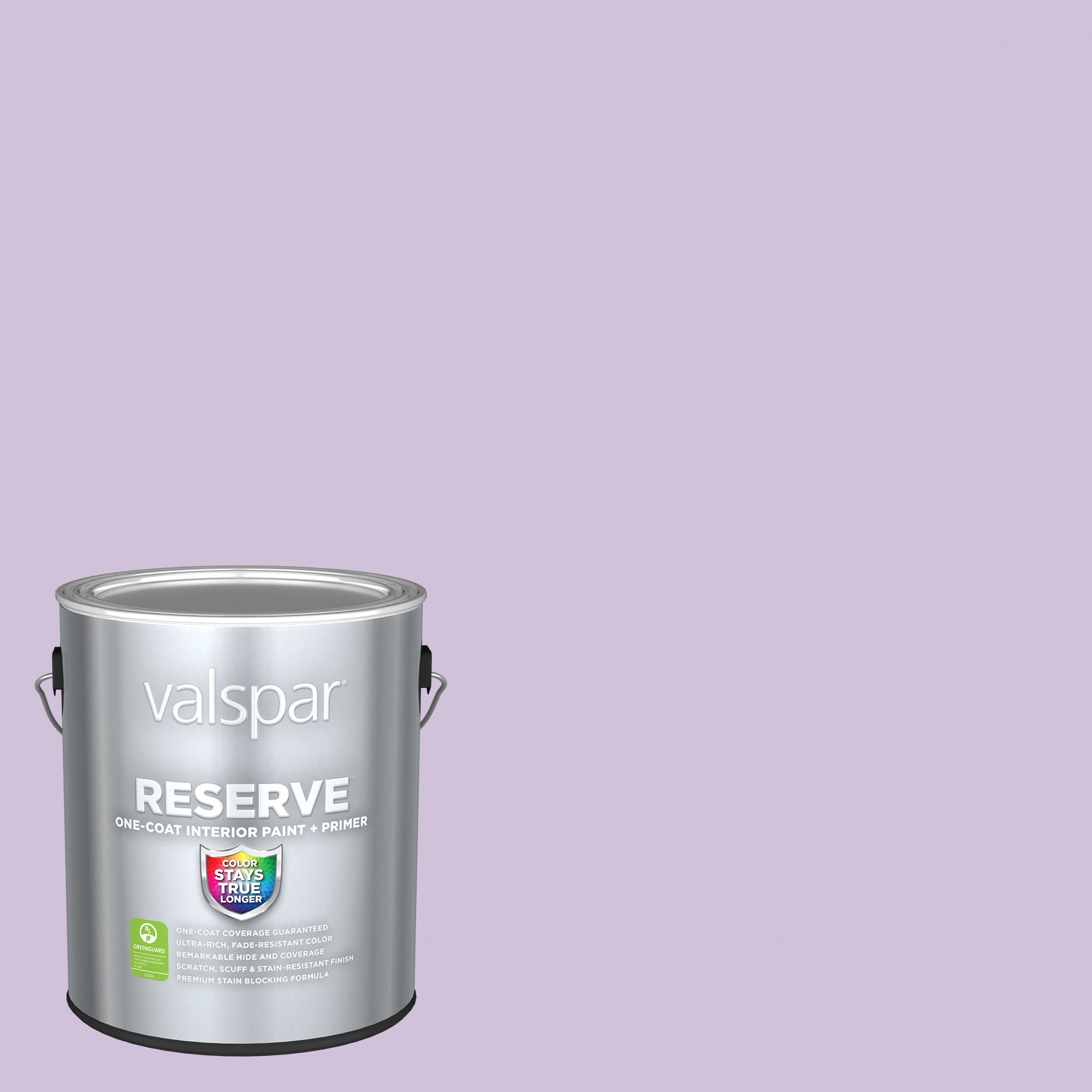 Valspar 1001-4B-2916574 Reserve Flat Playful Petal 1001-4B Latex Interior Paint Paint + Primer ( 1-gallon )