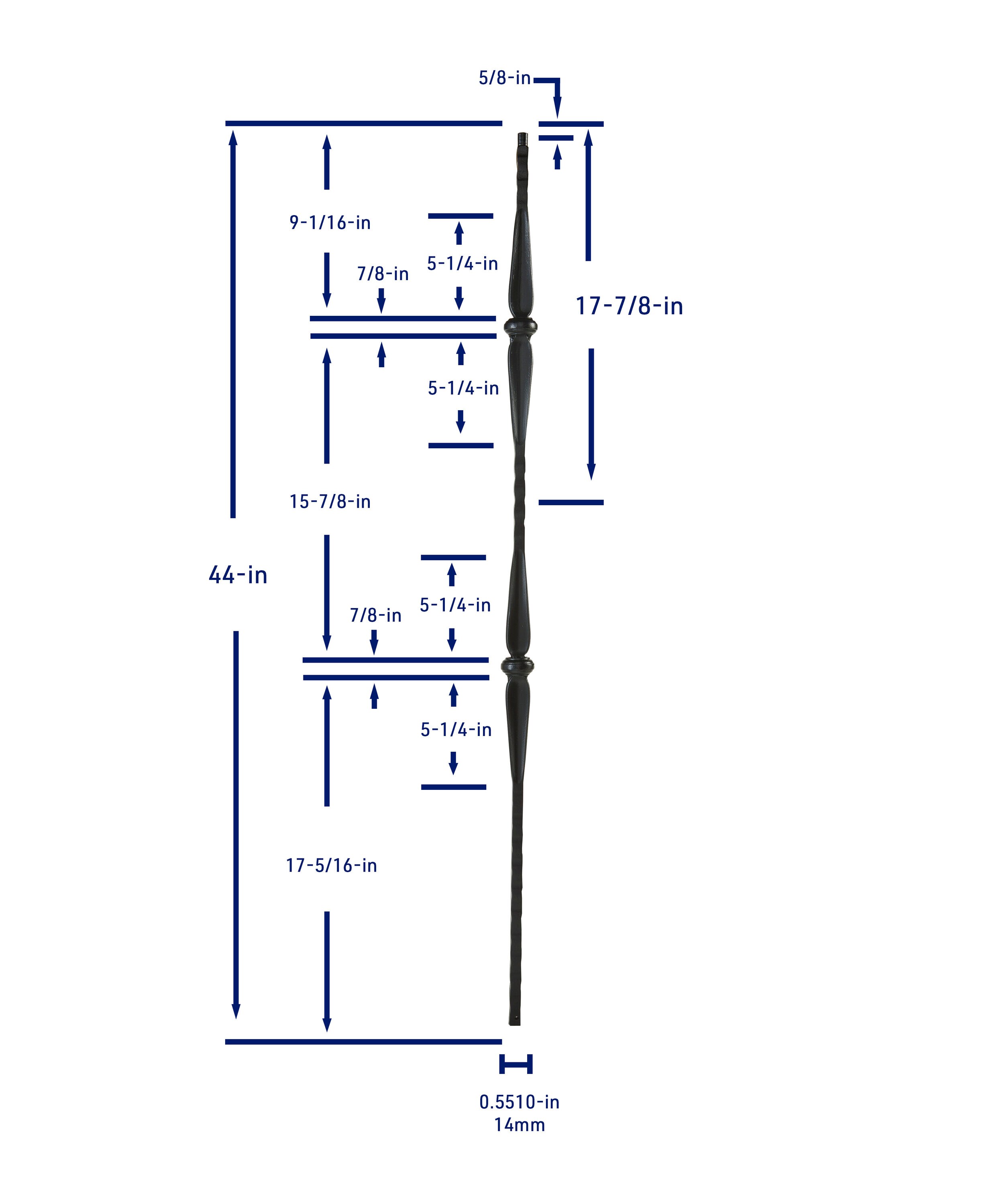 Crown Heritage 4581502FB44 Interior-Stairpart-Balusters - View #4