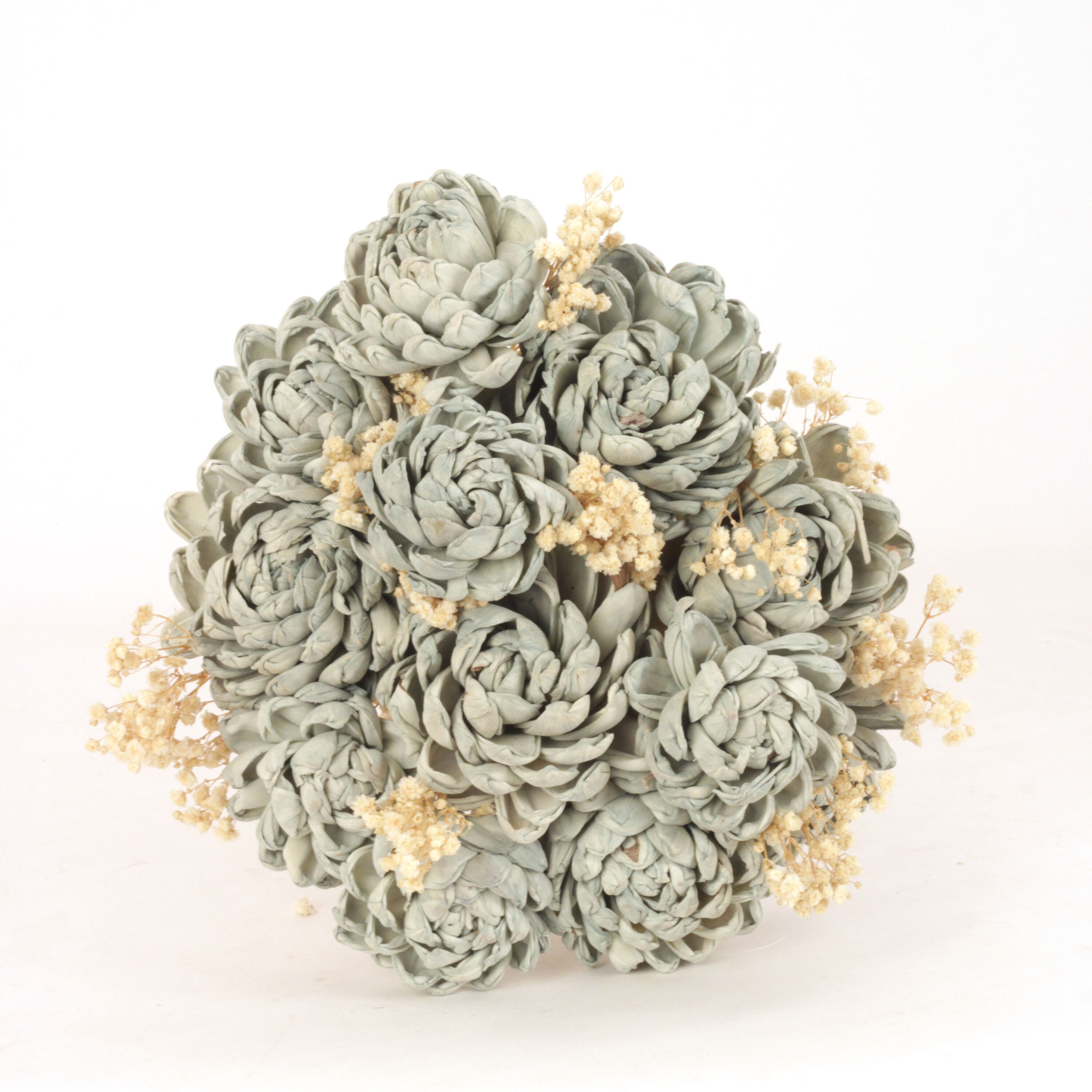 Lowe's L08825 20-Inches Green Indoor Desktop Rose Artificial flower