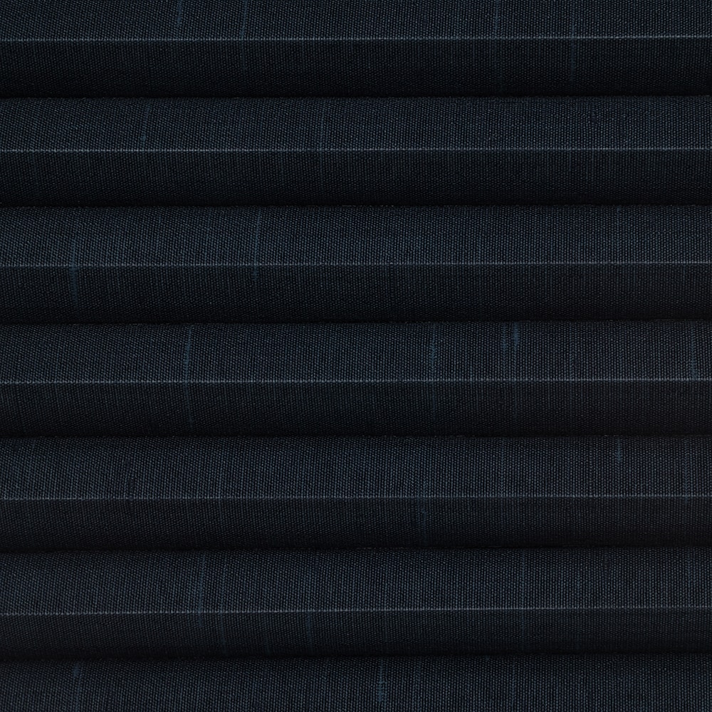LEVOLOR 1923754 Seclusions Navy Room darkening Polycotton 9/16-in Single Cellular shade swatch