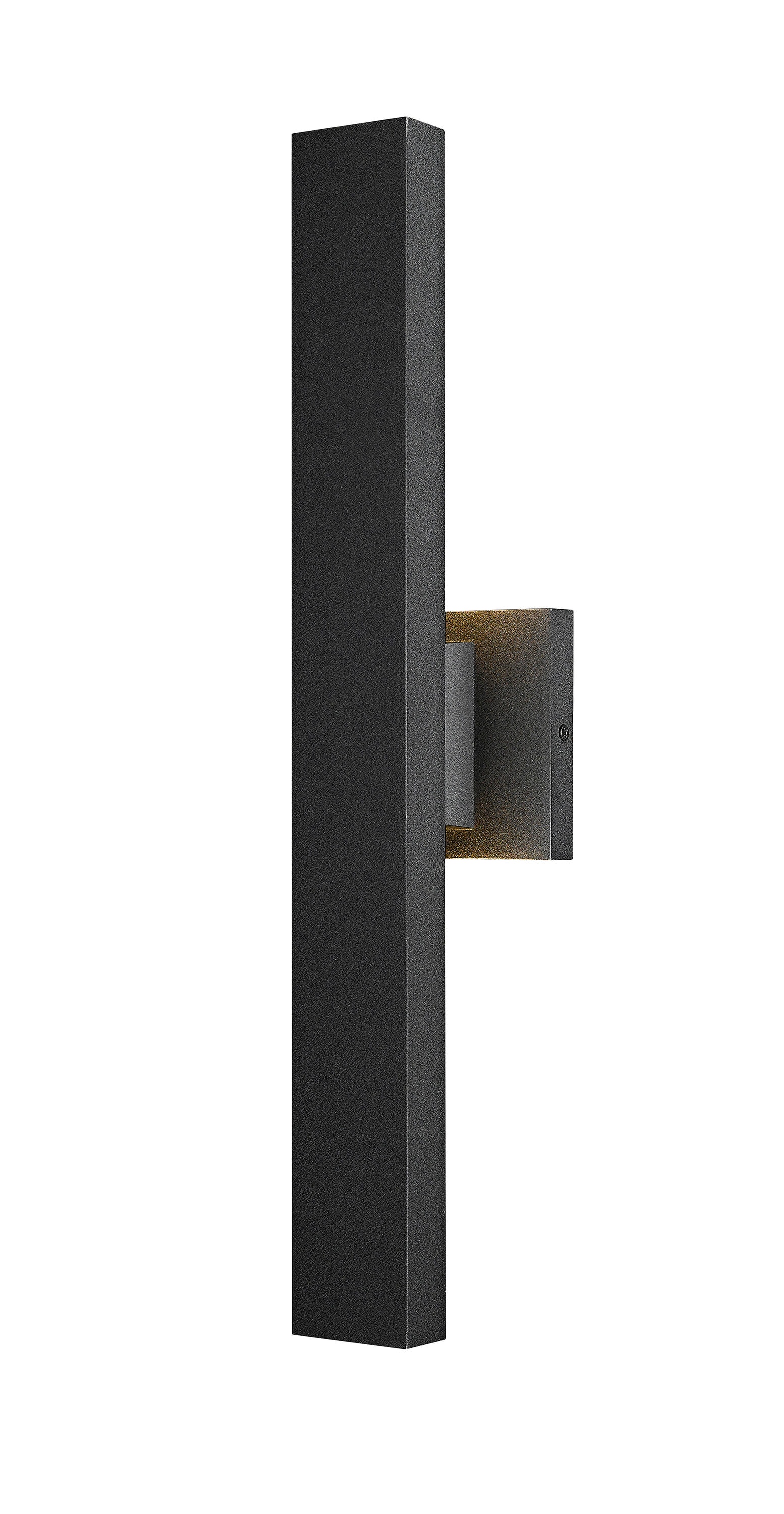 Z-Lite 576S-2-BK-LED Edge 20.5-in H Black Hardwired Integrated LED Outdoor Wall Light