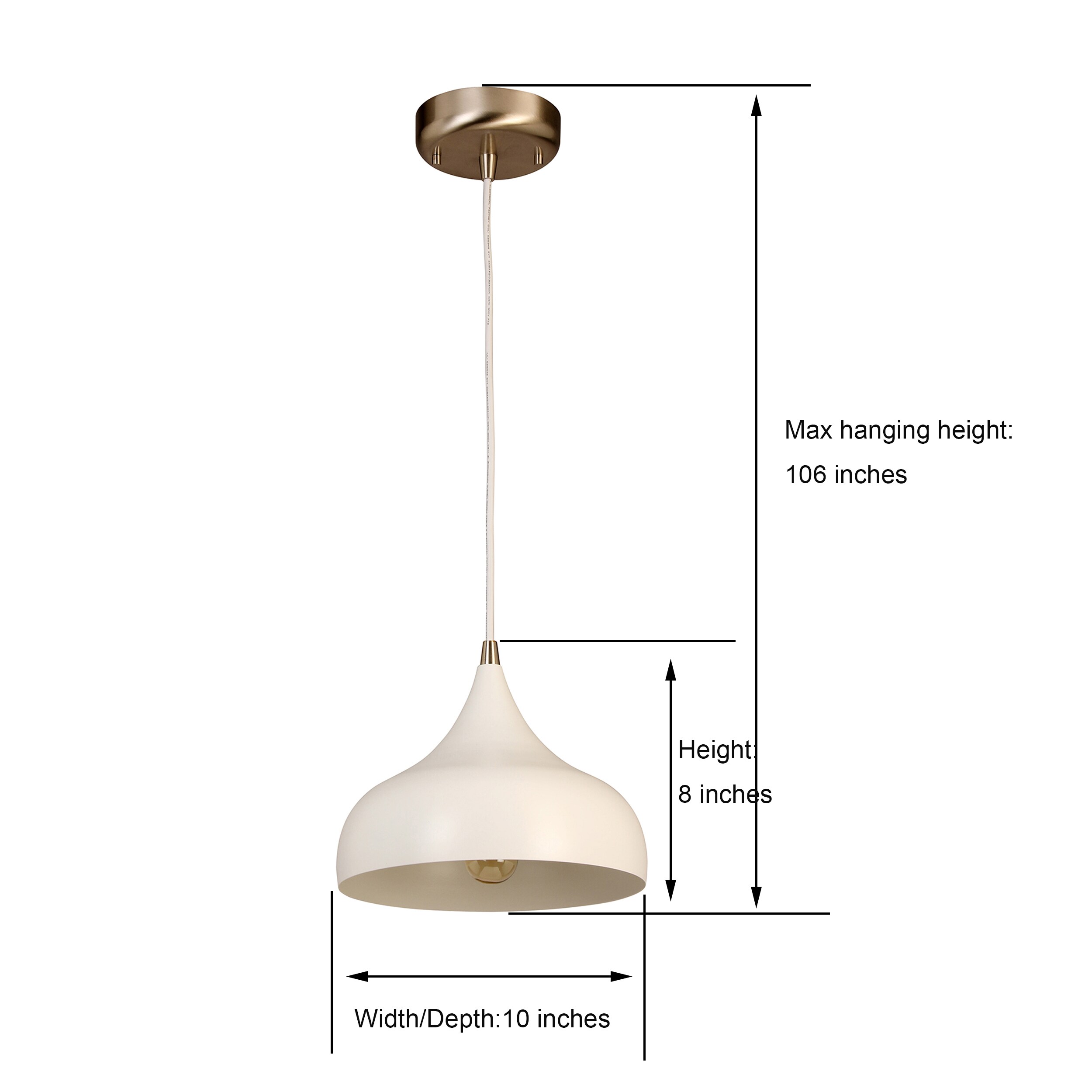 allen + roth KIH0991A WH Pendant-Lights - View #9