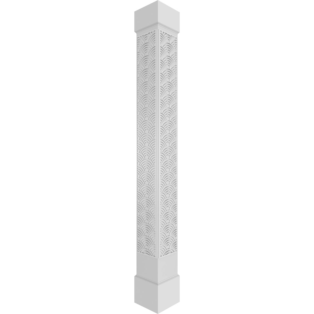 8 Inch Wide Art Deco Fretwork Column Wraps at Lowes.com