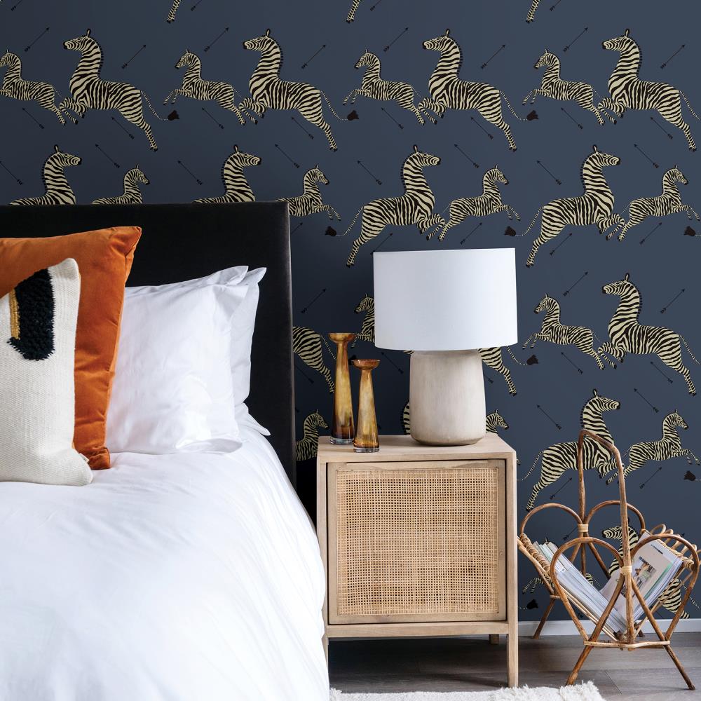 Scalamandré Zebra Wallpaper  Designer Zebra Wallcovering