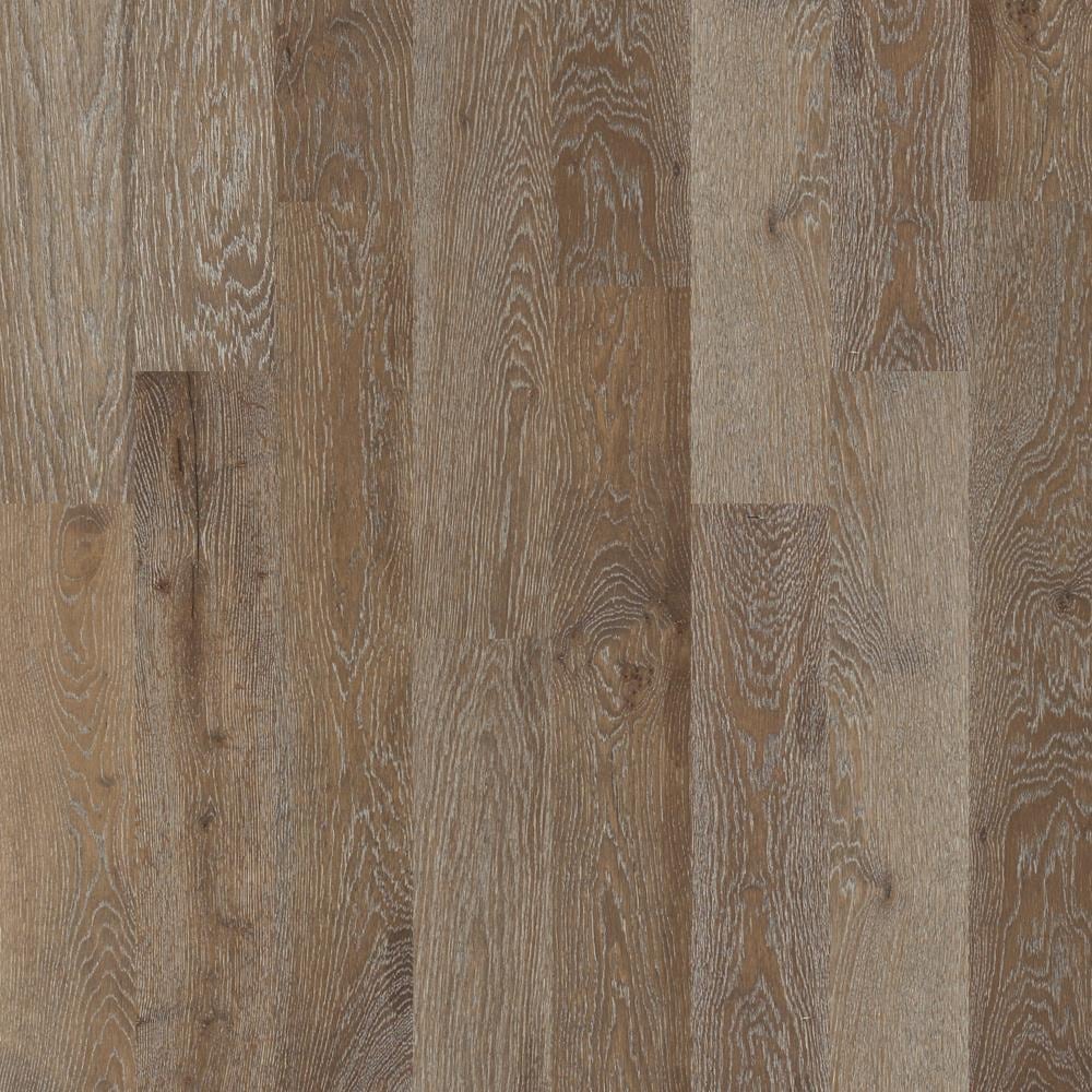 Shaw LX723-514-SAMP (Sample) Avondale Rustic Oak Engineered Wirebrushed Hardwood Flooring