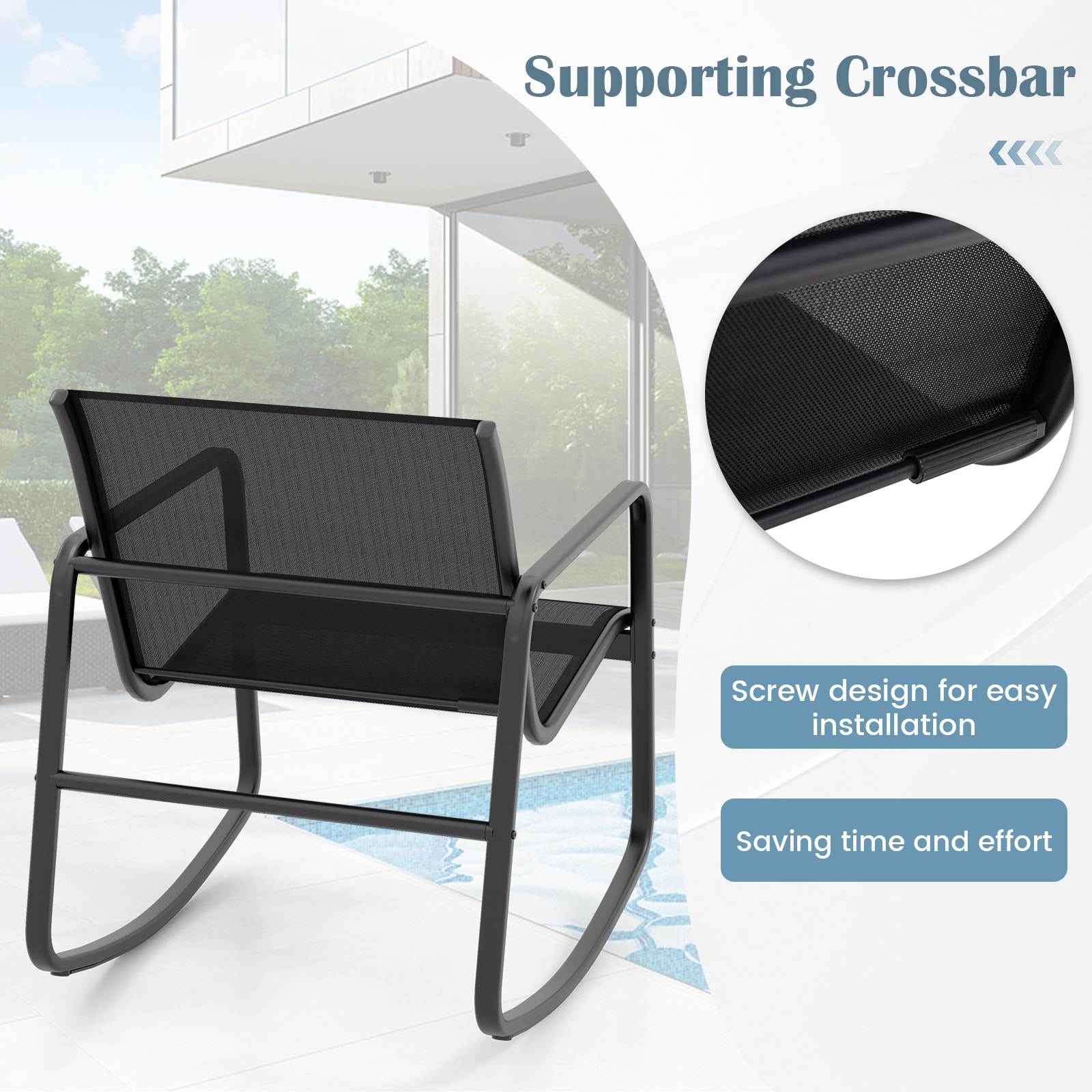 Forclover HBV-11539DK Patio-Conversation-Sets - View #6