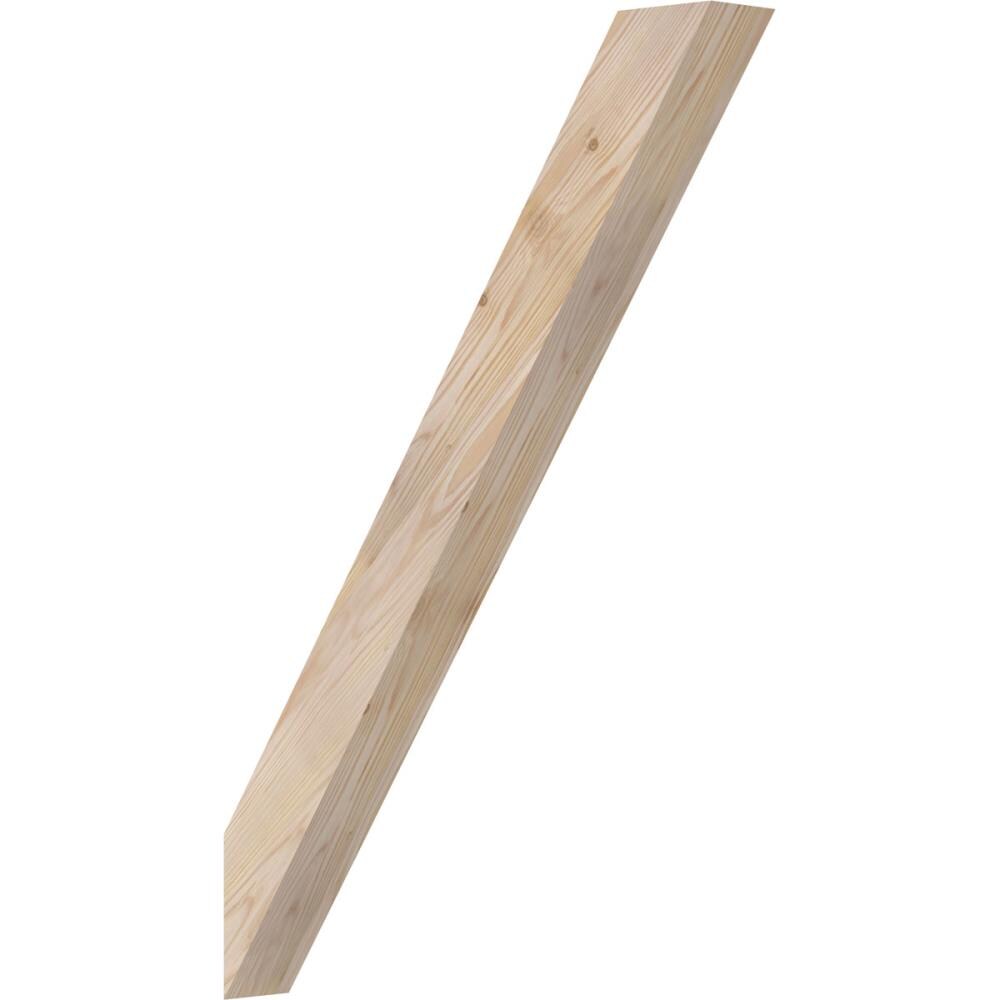 Ekena Millwork BRC04X24X36TRA00SDF 3-1/2-in x 24-in x 36-in Douglas Fir Unfinished Wood Traditional Smooth Knee Brace