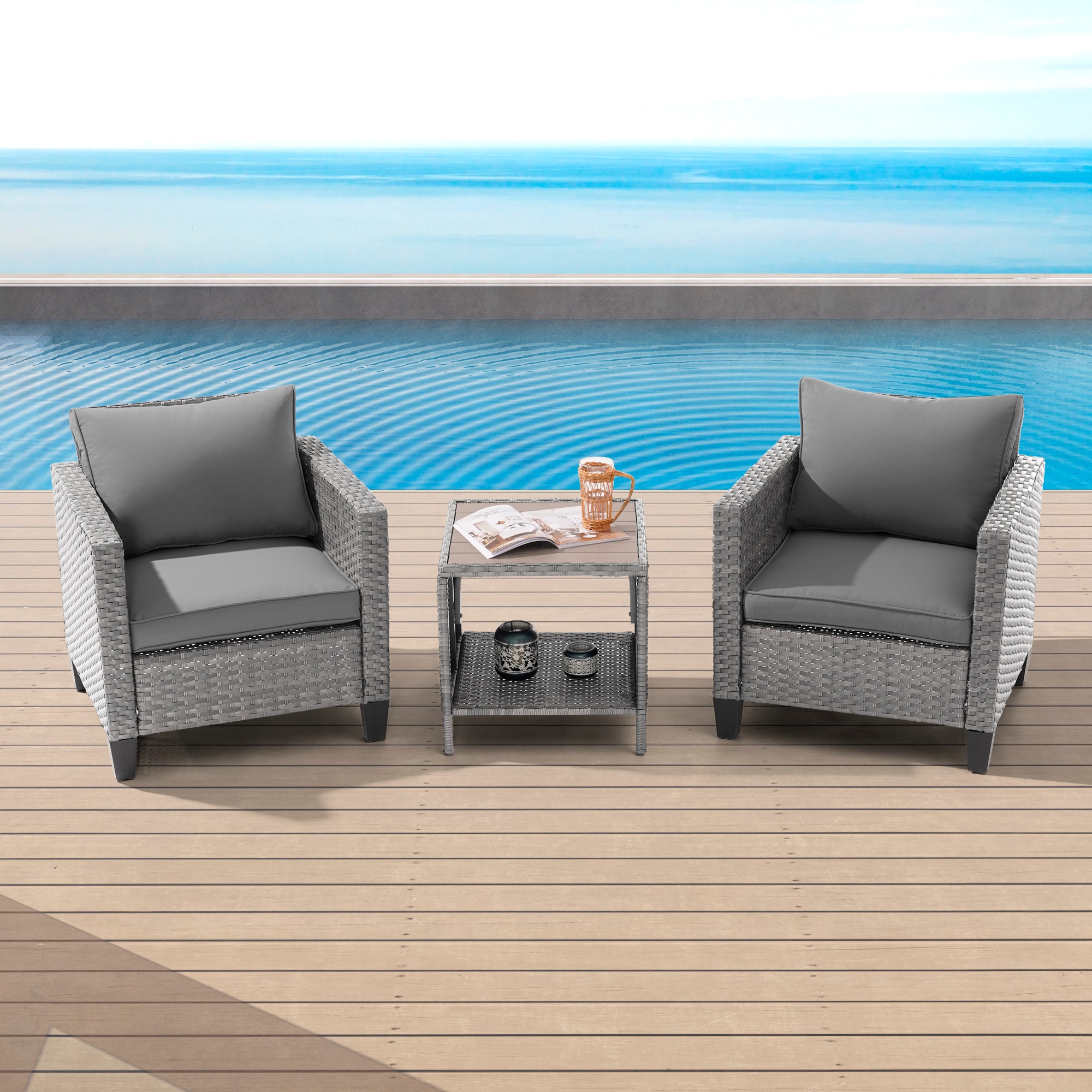 Sonkuki SD-PS-S2HGY Patio-Chairs - View #7