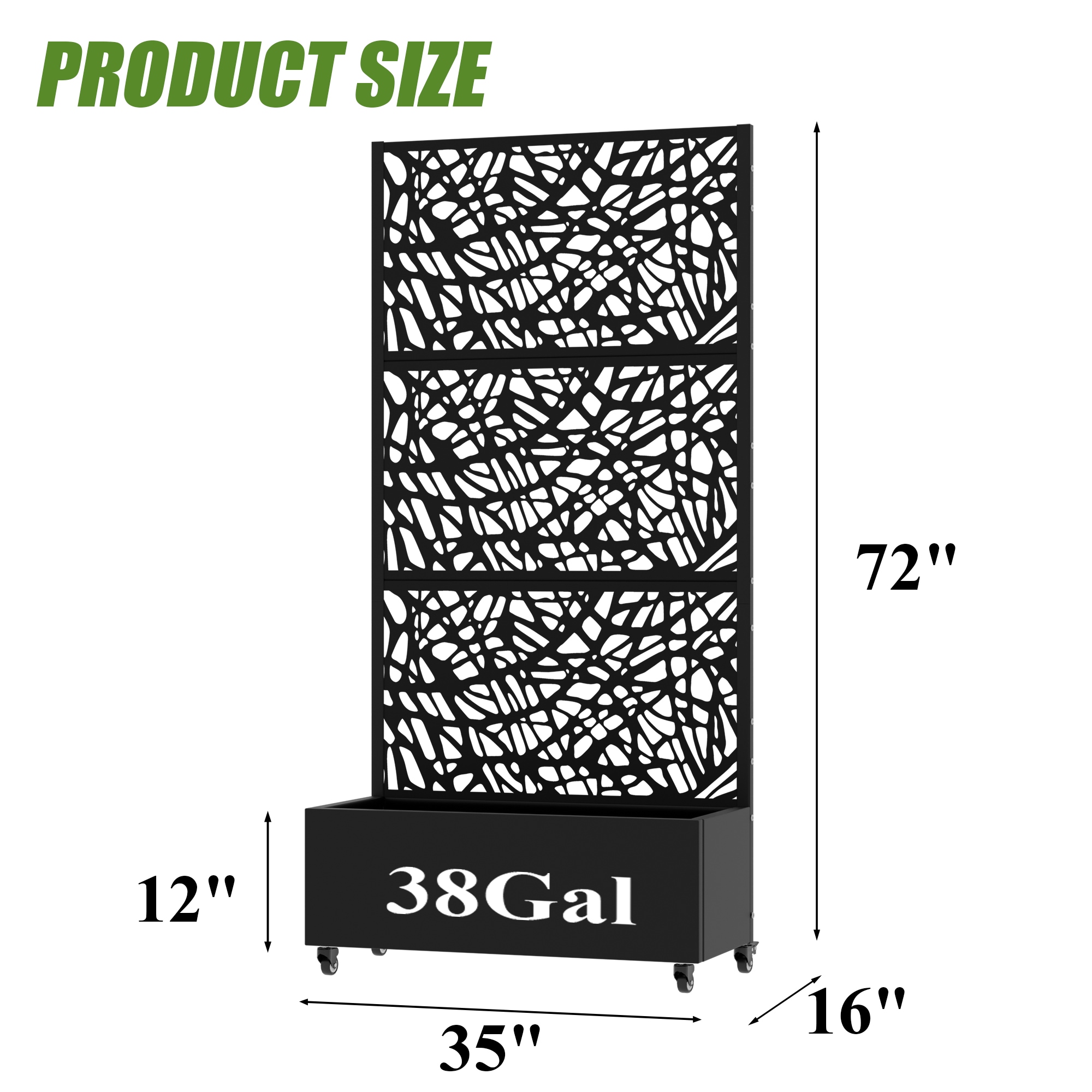 Misty Moon LW0409-RPB-ZZX076 Raised-Planter-Boxes - View #7