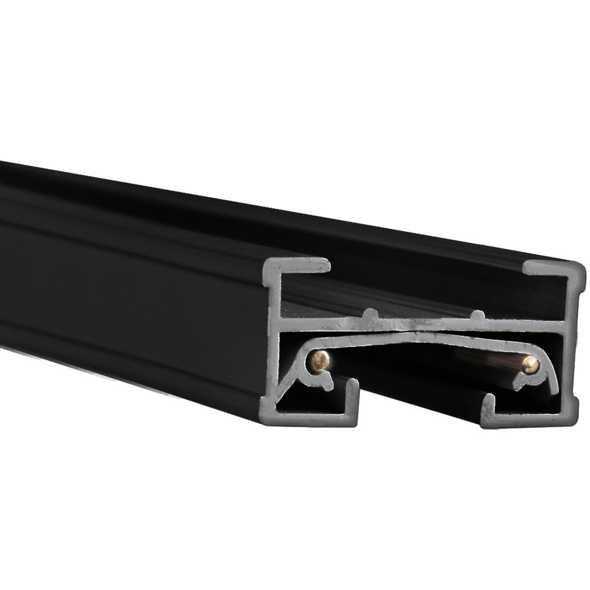 WAC Lighting JT6-BK J Track 120 Black Track Component Ceiling Light #138559