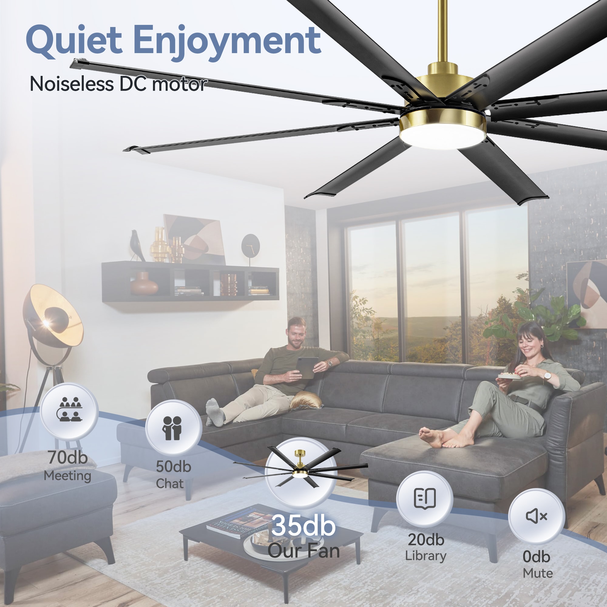 Breezary 27034-BK Ceiling-Fans - View #14