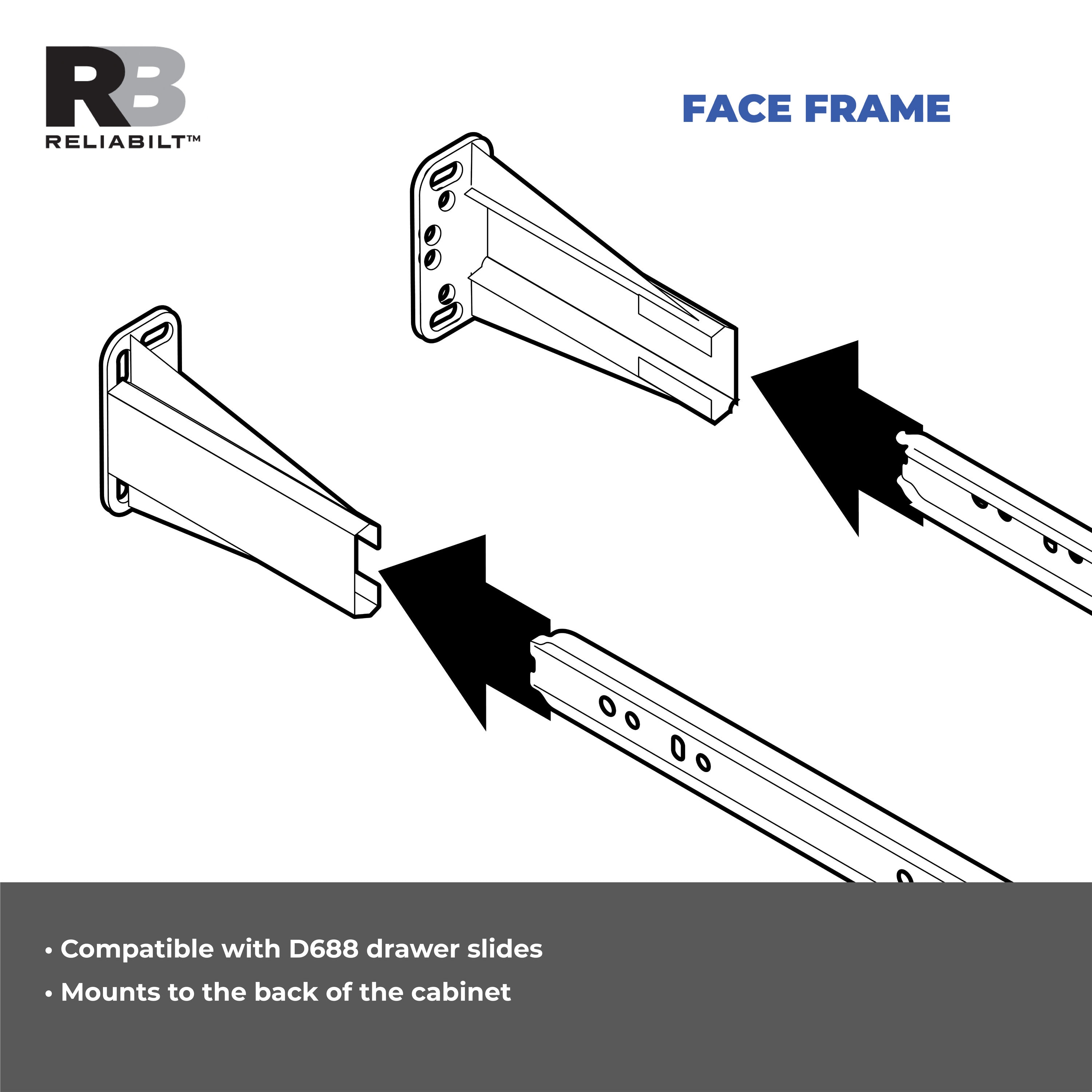 RELIABILT D688SEW-W-CP Drawer-Hardware - View #6