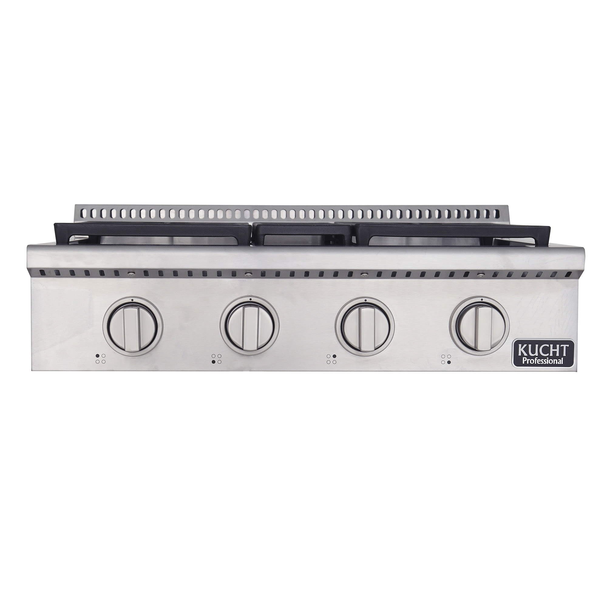 Kucht 30 Inch Stainless Steel 4 Burner Propane Range Top