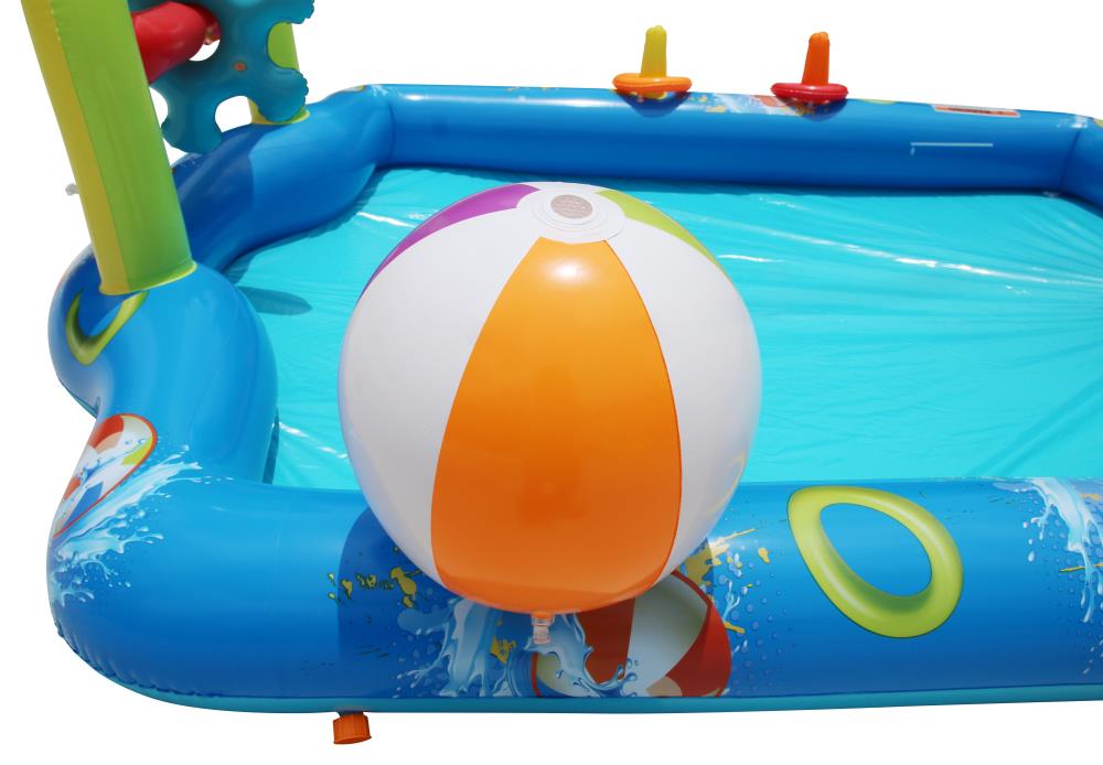 Banzai Big Splash Activity Pool with Beach Ball and
