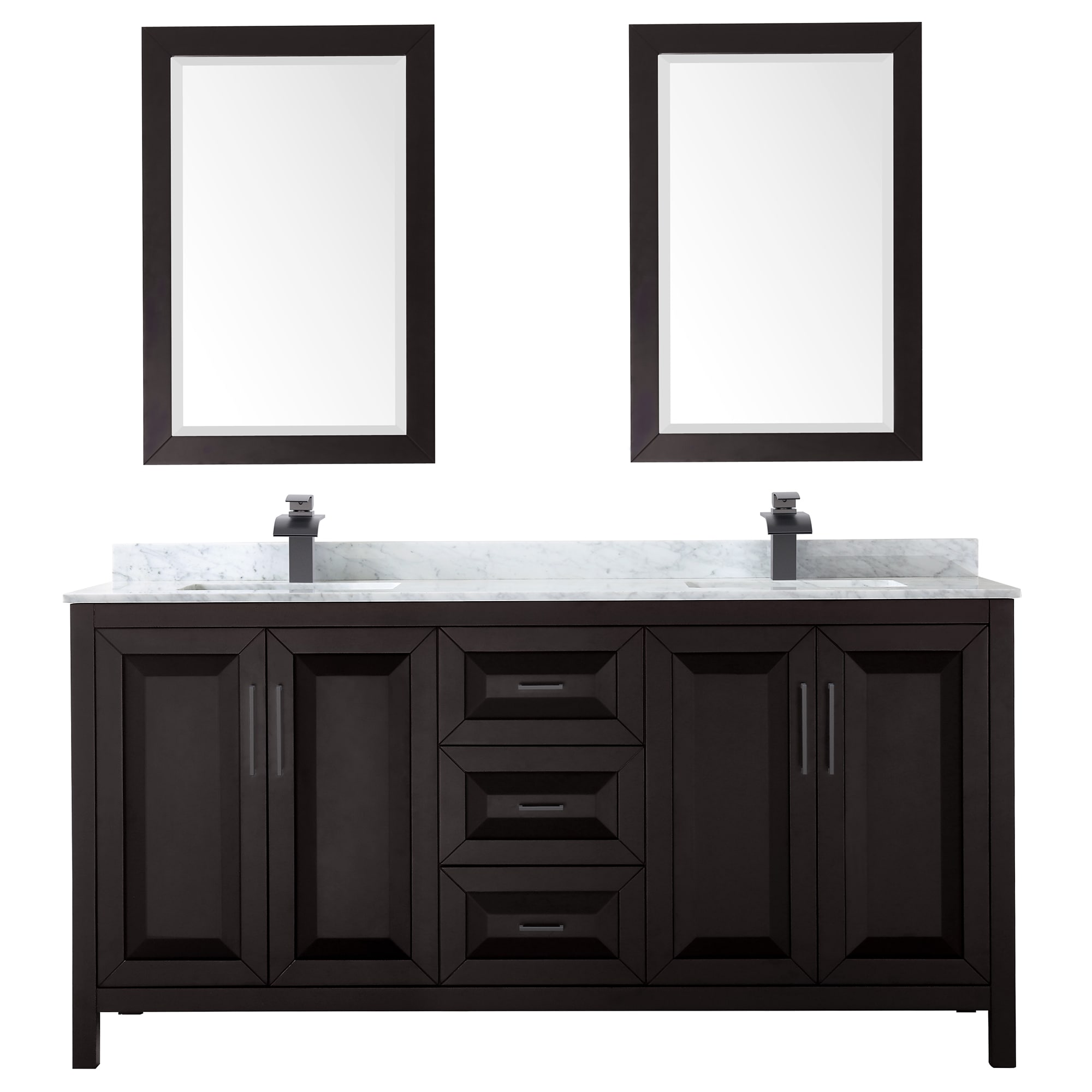 Wyndham Collection WCV252572DEBCMUNSM24 Bath-Vanity-Combo - View #3