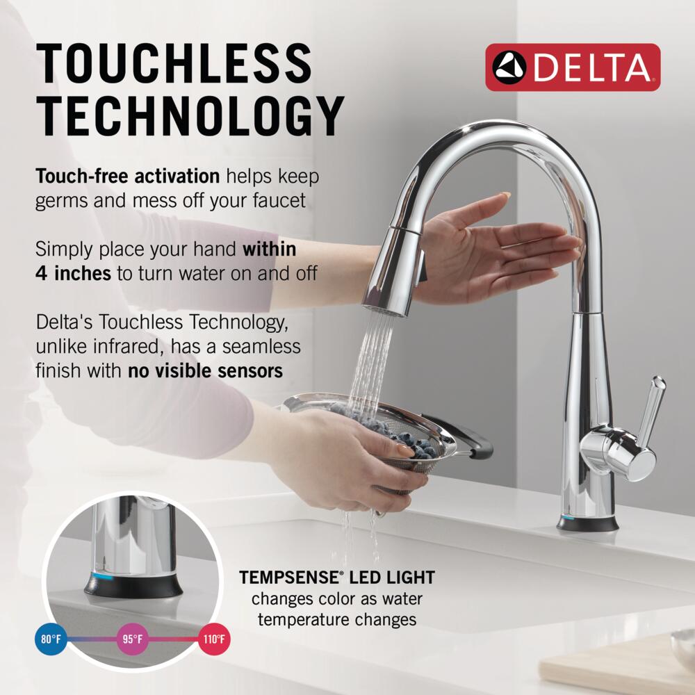 Delta 9113TL-DST Kitchen-Faucets - View #2