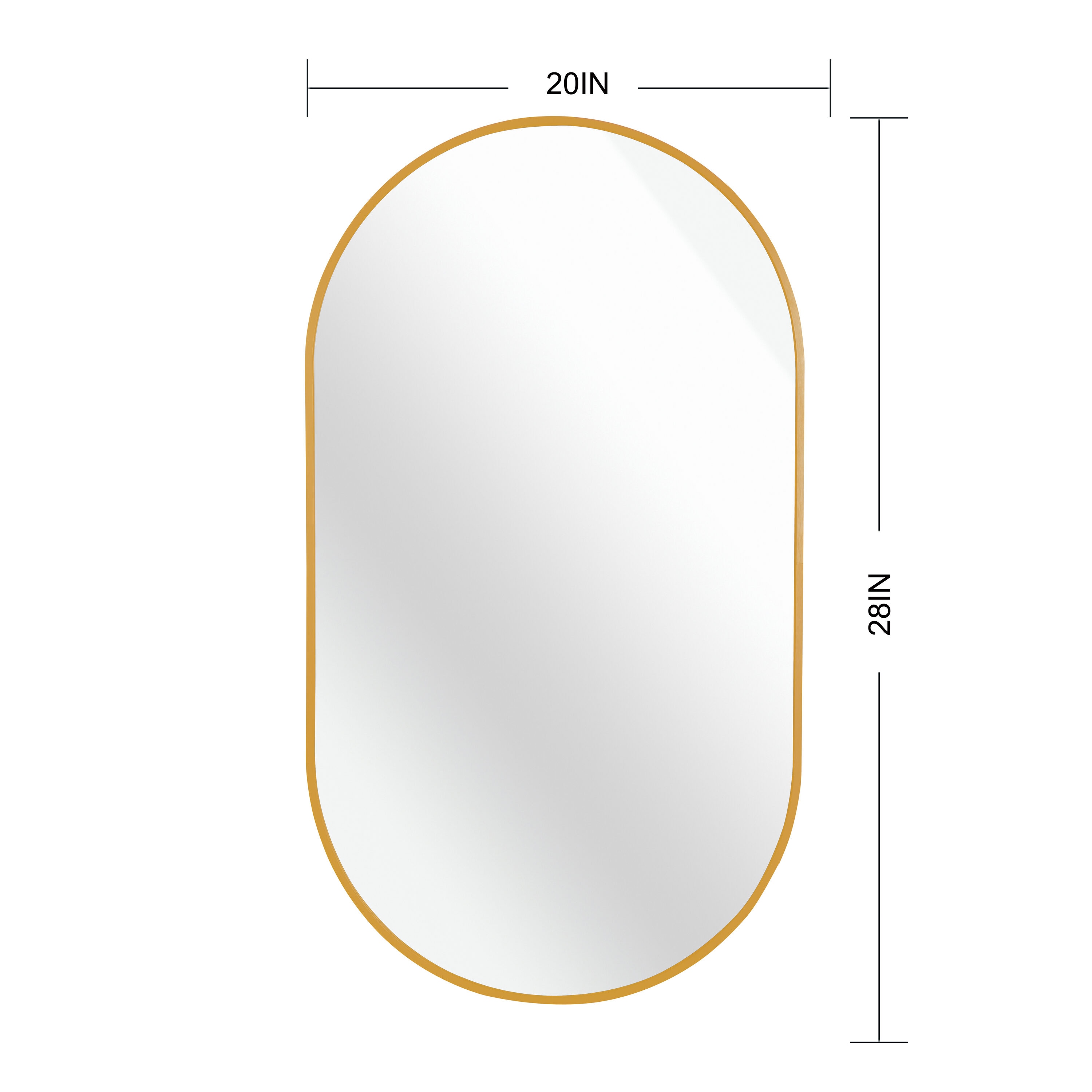 Bayfeve BF-182131-MIR Framed-Bath-Mirrors - View #5