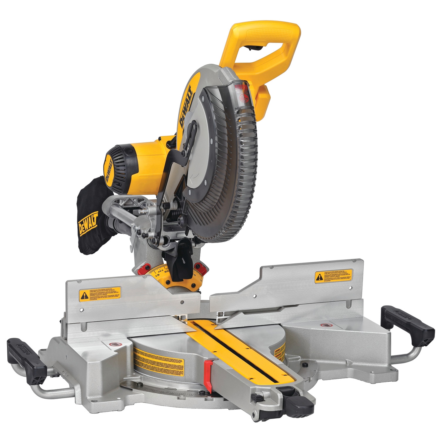 DEWALT 12-in Dual Bevel Sliding Compound Corded Saw in the Miter Saws department at