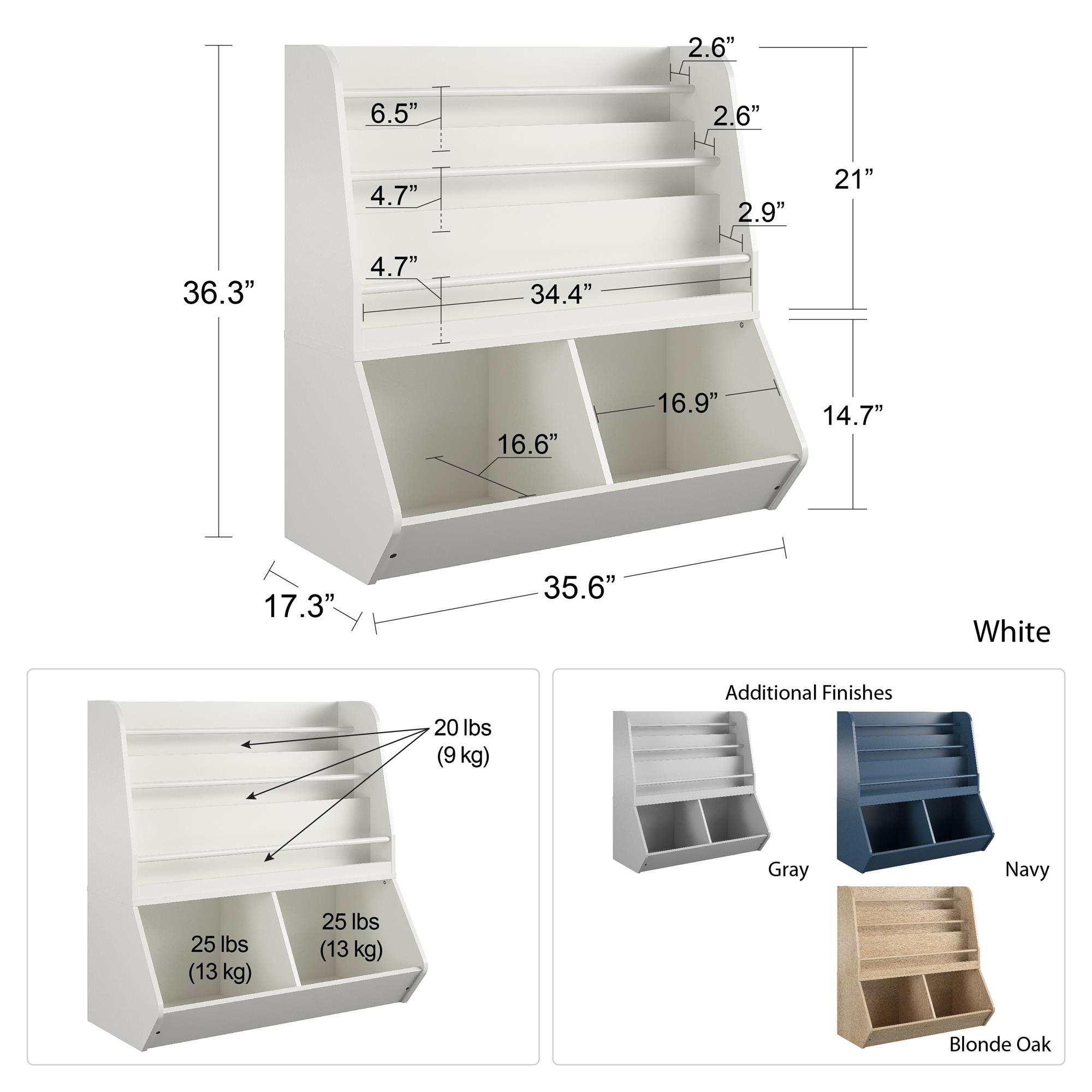 Ameriwood Home DE86480 Toy-Boxes - View #3