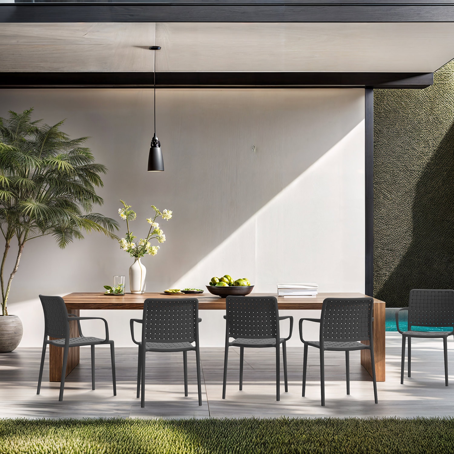 World Rug Gallery FK8052ANTRAC2 Patio-Chairs - View #5