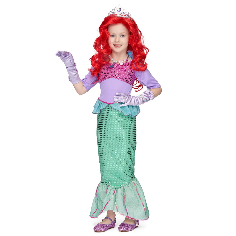 Joyfy 20013-S Girls Little Mermaid Halloween Costume