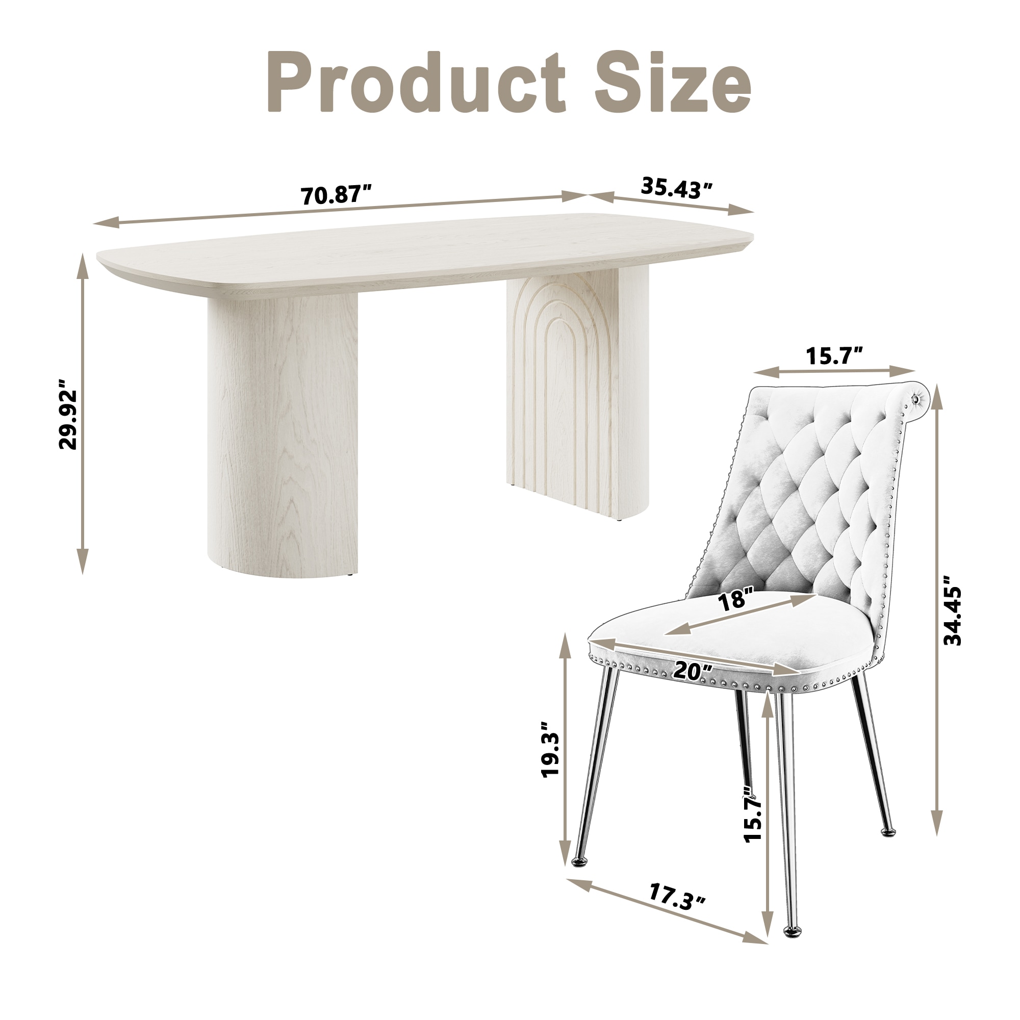 Clihome CL-1660A703OG Dining-Sets - View #6