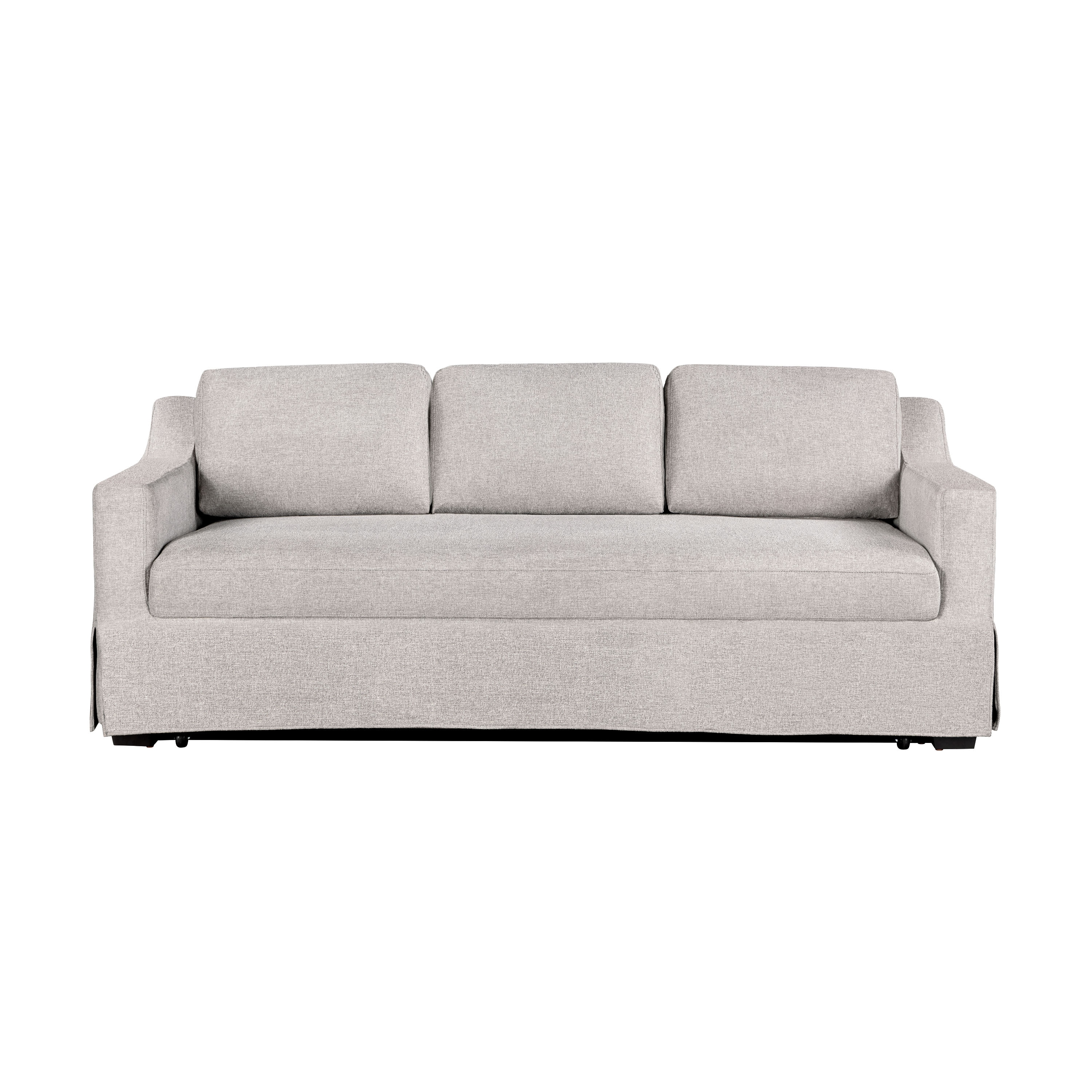 Serta Linen Contemporary/Modern Polyester Queen Sofa bed #113A012LIN
