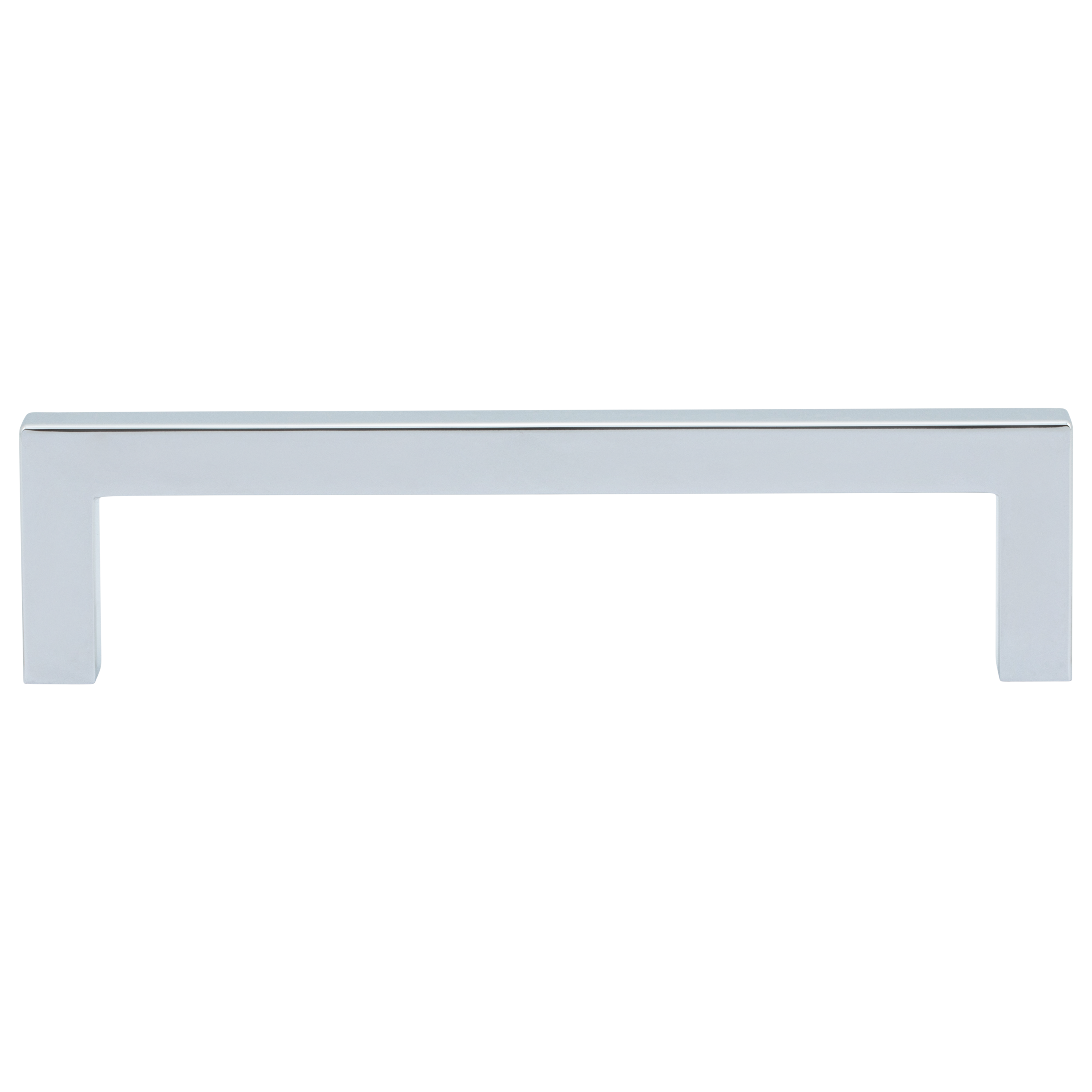 Villa Valentina VV11128PC Series No. 11, 5-1/16-in , 128mm Center to Center Polished Chrome Square Bar Drawer Pulls