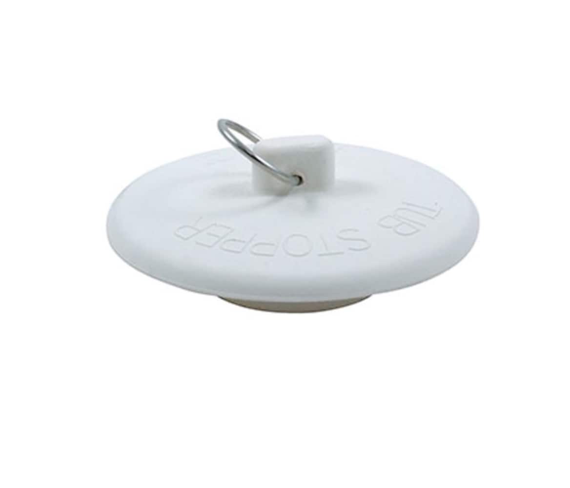  748215 Fit-All Rubber Tub Stopper, Fits 1-1/2-in to 2-in Drain, Sold Each