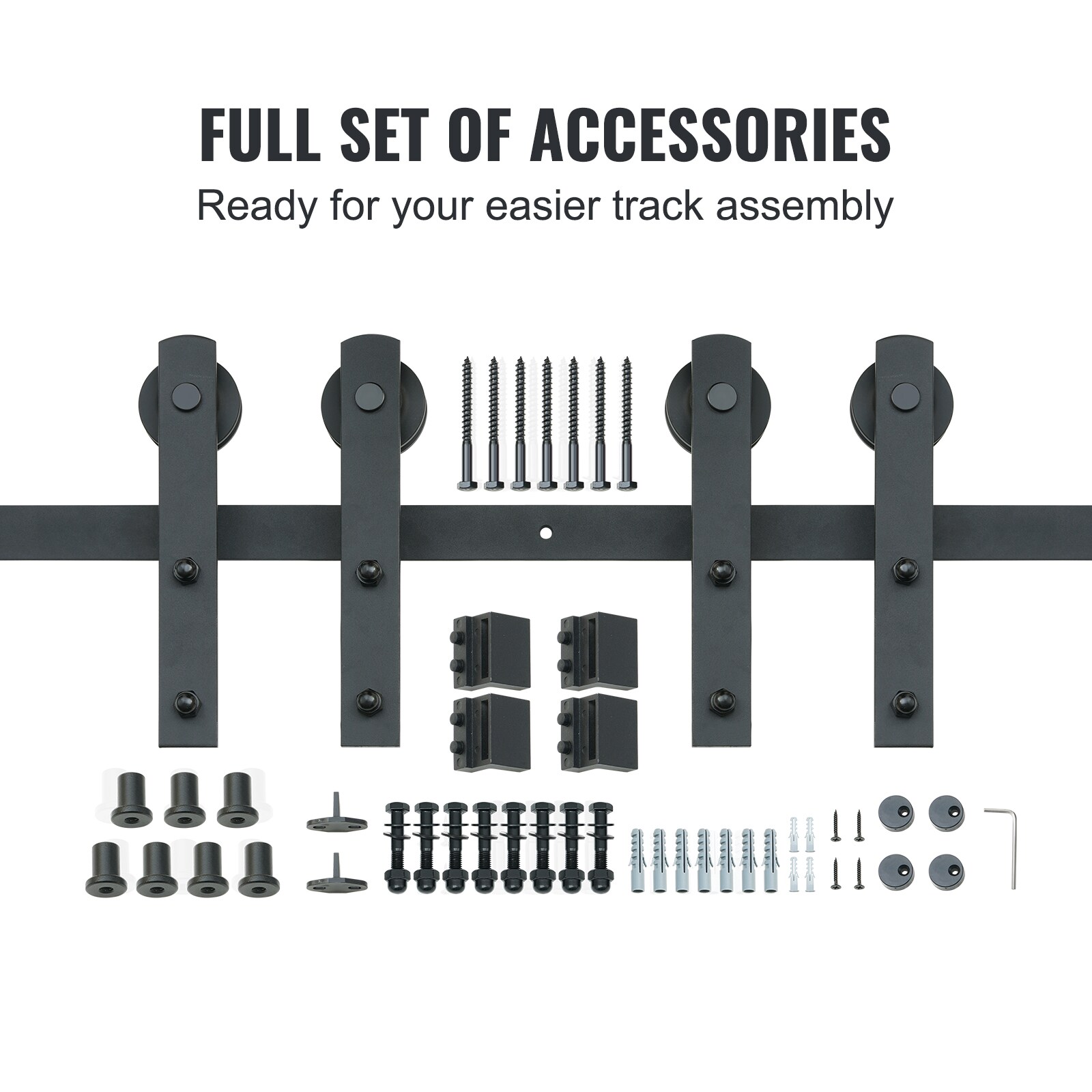VEVOR GCYMWJTJHS8FD5SVJV0 Barn-Door-Roller-Kits - View #5