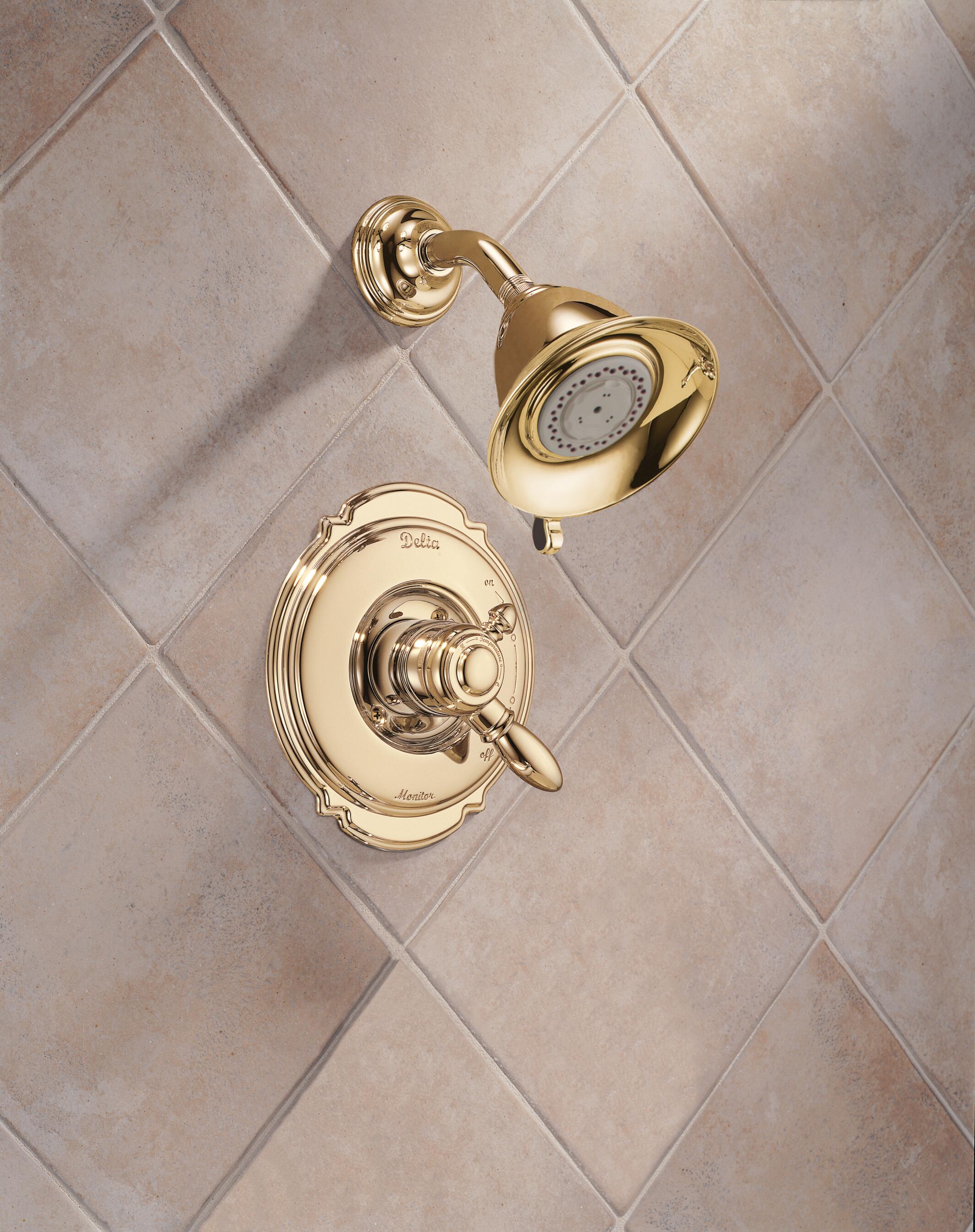 Delta T17255-PB Tub-Shower-Faucets - View #2
