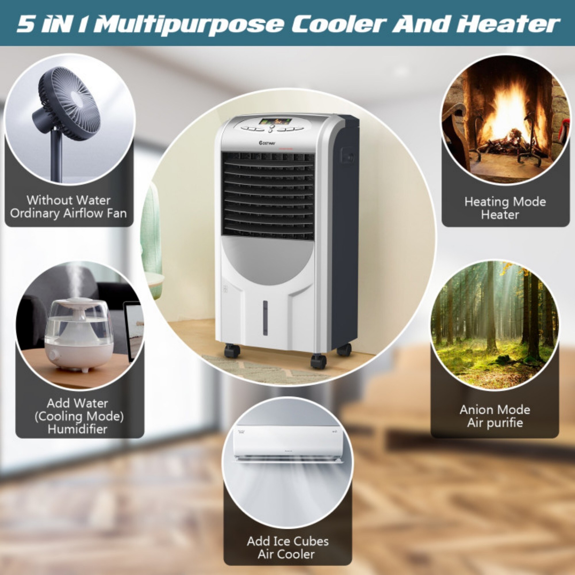 LUCKY ONE LO-EP23664 Portable-Air-Conditioners - View #14