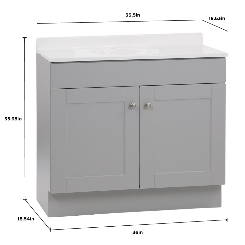Project Source R39 VBCU3618 Bath-Vanity-Combo - View #18