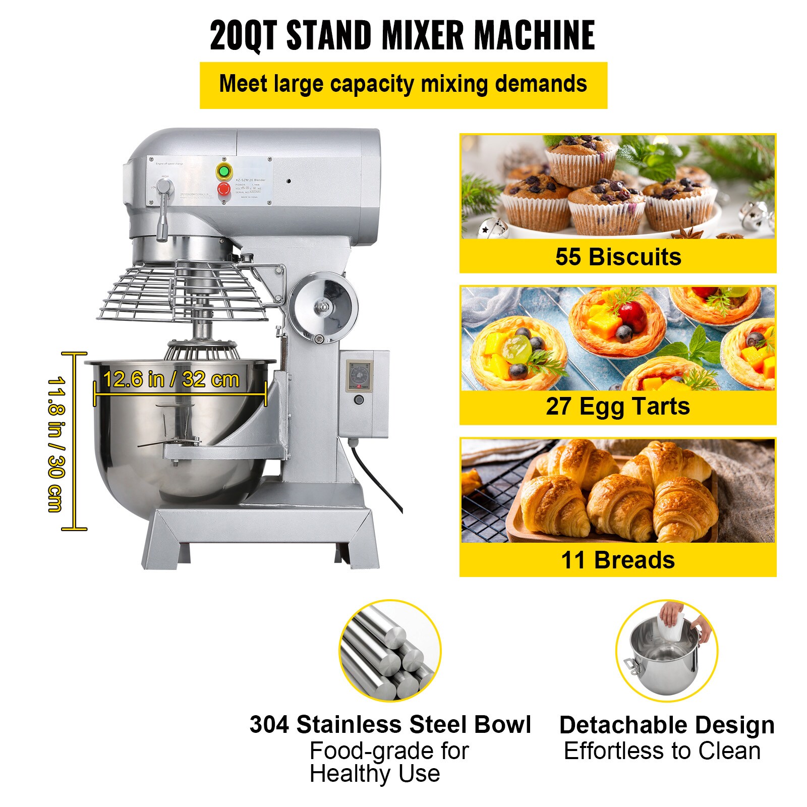 SVOPES SCDDJBJ20LCL01583V1 Stand-Mixers - View #3