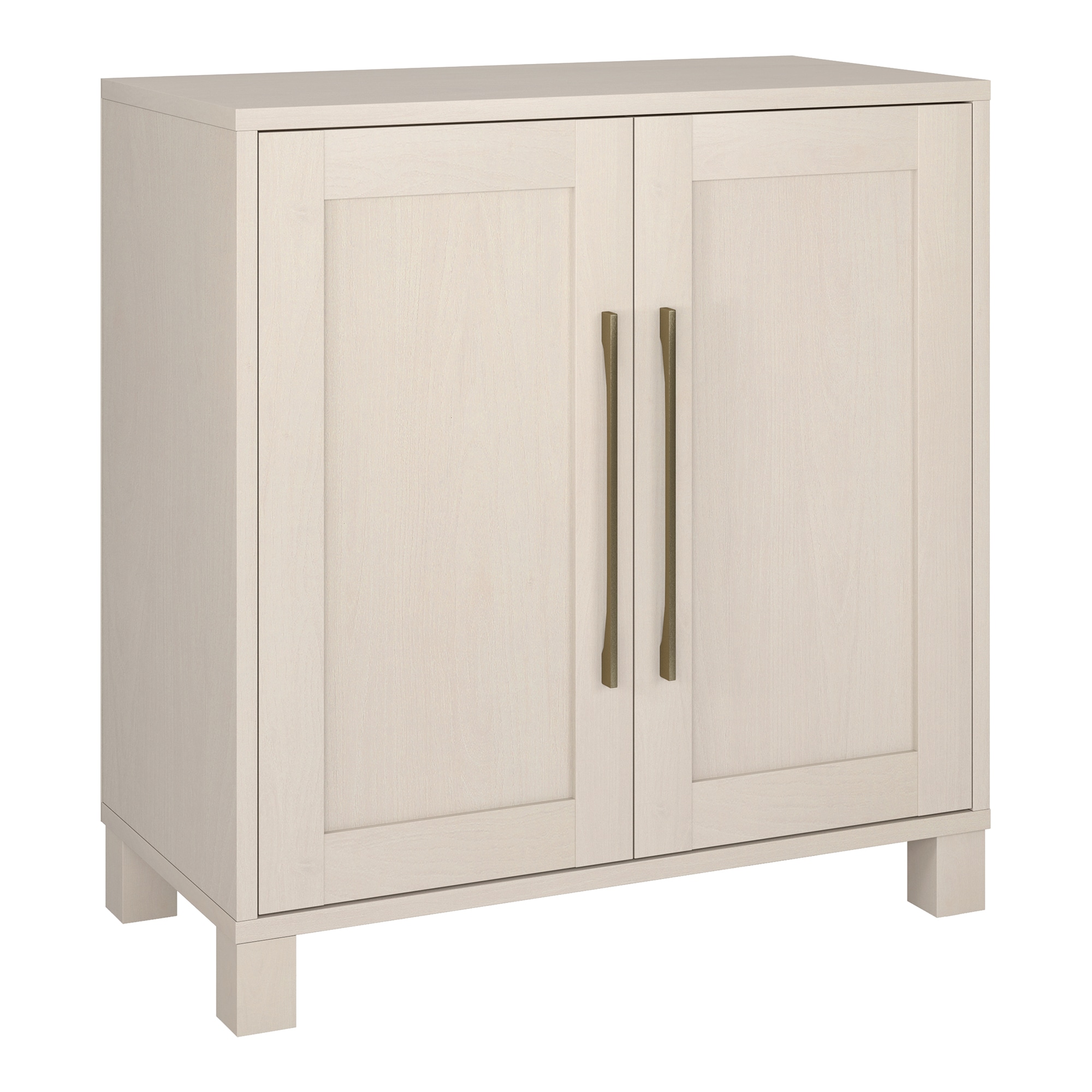 Hailey Home AC1968 28-in W Alder White Accent Cabinet